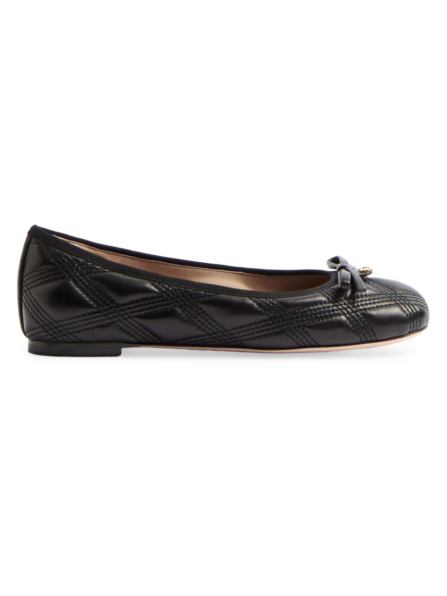 【関税&送料込】Valentino Garavani Quiltie 67 Ballerinas In Valentino Garavani Quiltie Ballerinas 67 in Quilted Nappa