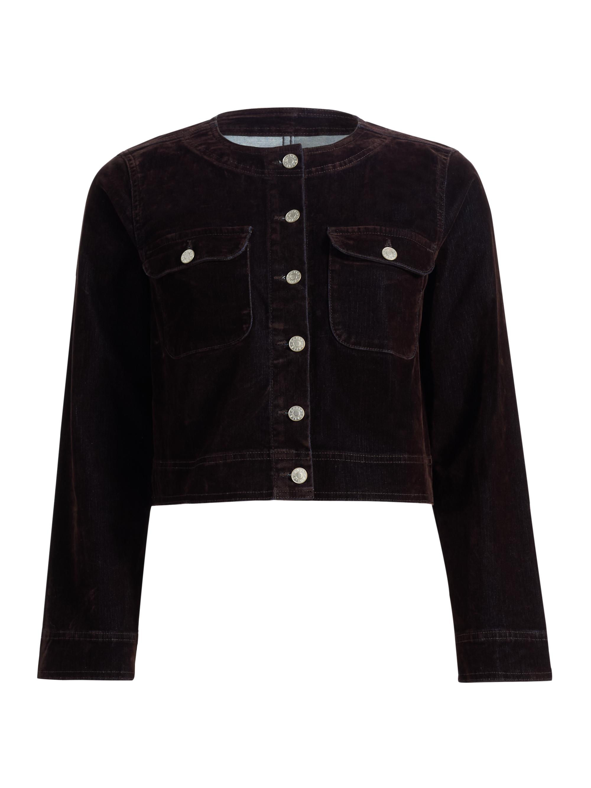 Rails Women's Capistrano Denim Jacket - Chocolate Flocking