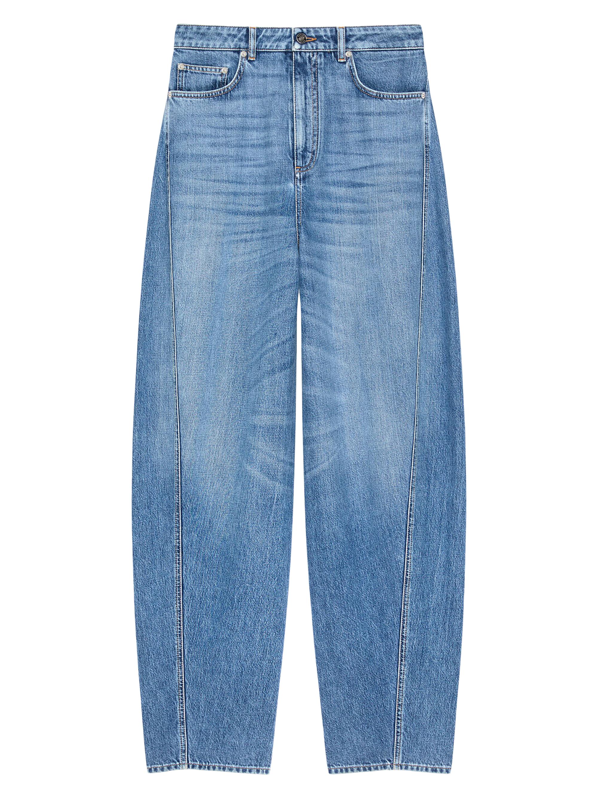 Givenchy Women's Jeans in washed denim - Medium Blue