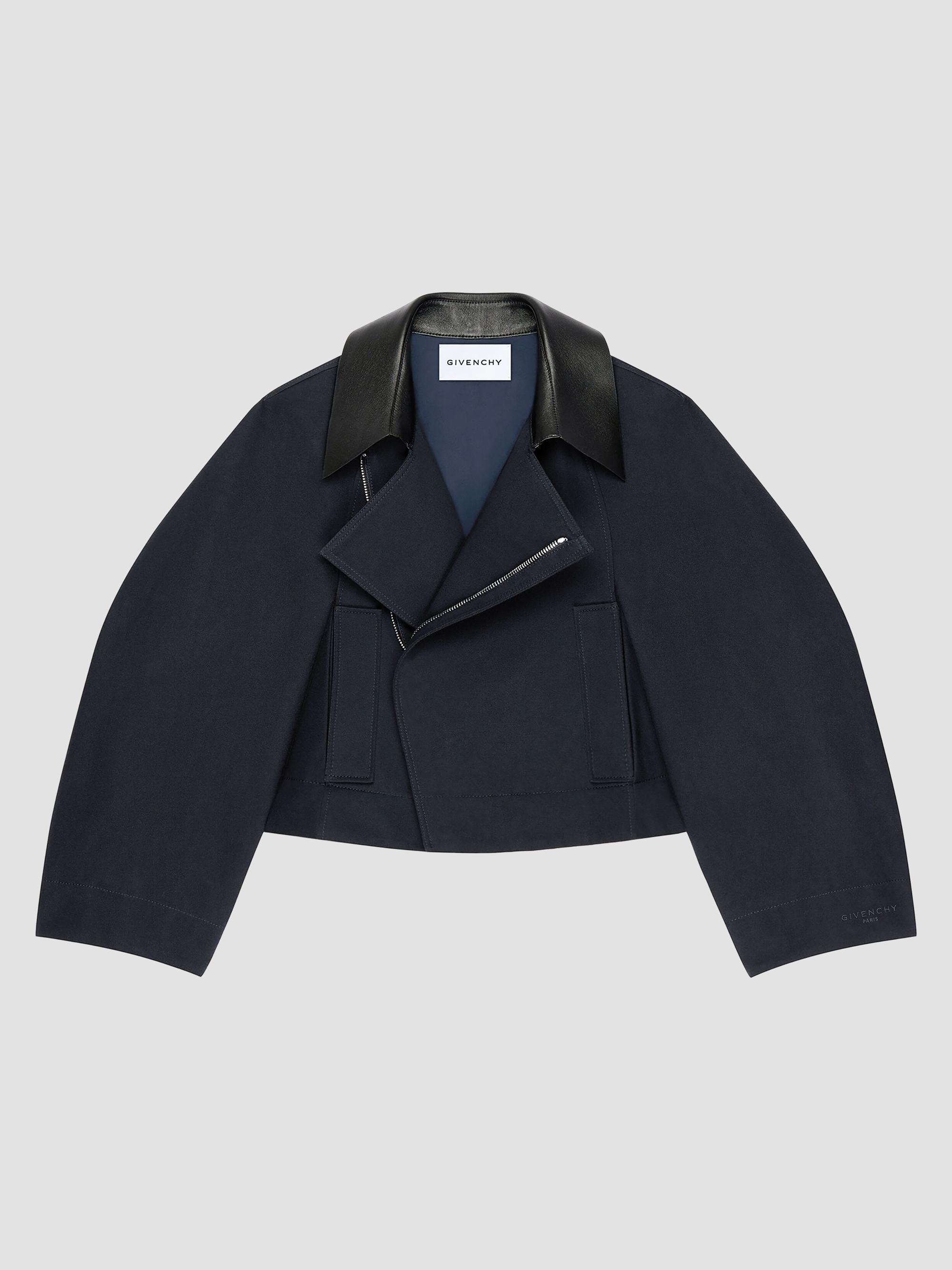 Givenchy Cropped Cape in Wool and Cashmere | Saks Fifth Avenue