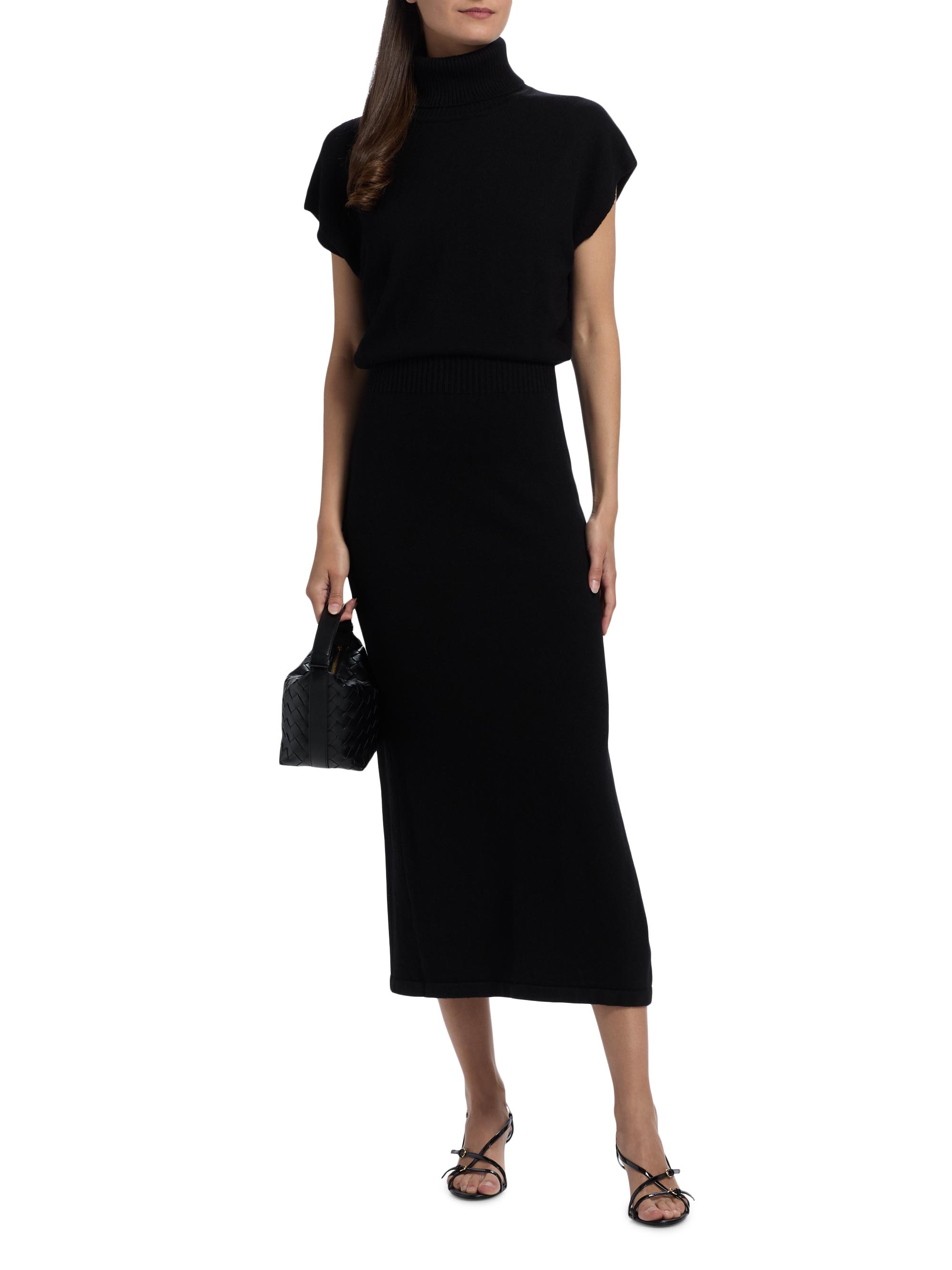 Ramy Brook Natalie Wool Knit Turtleneck Midi-Dress | Saks Fifth Avenue