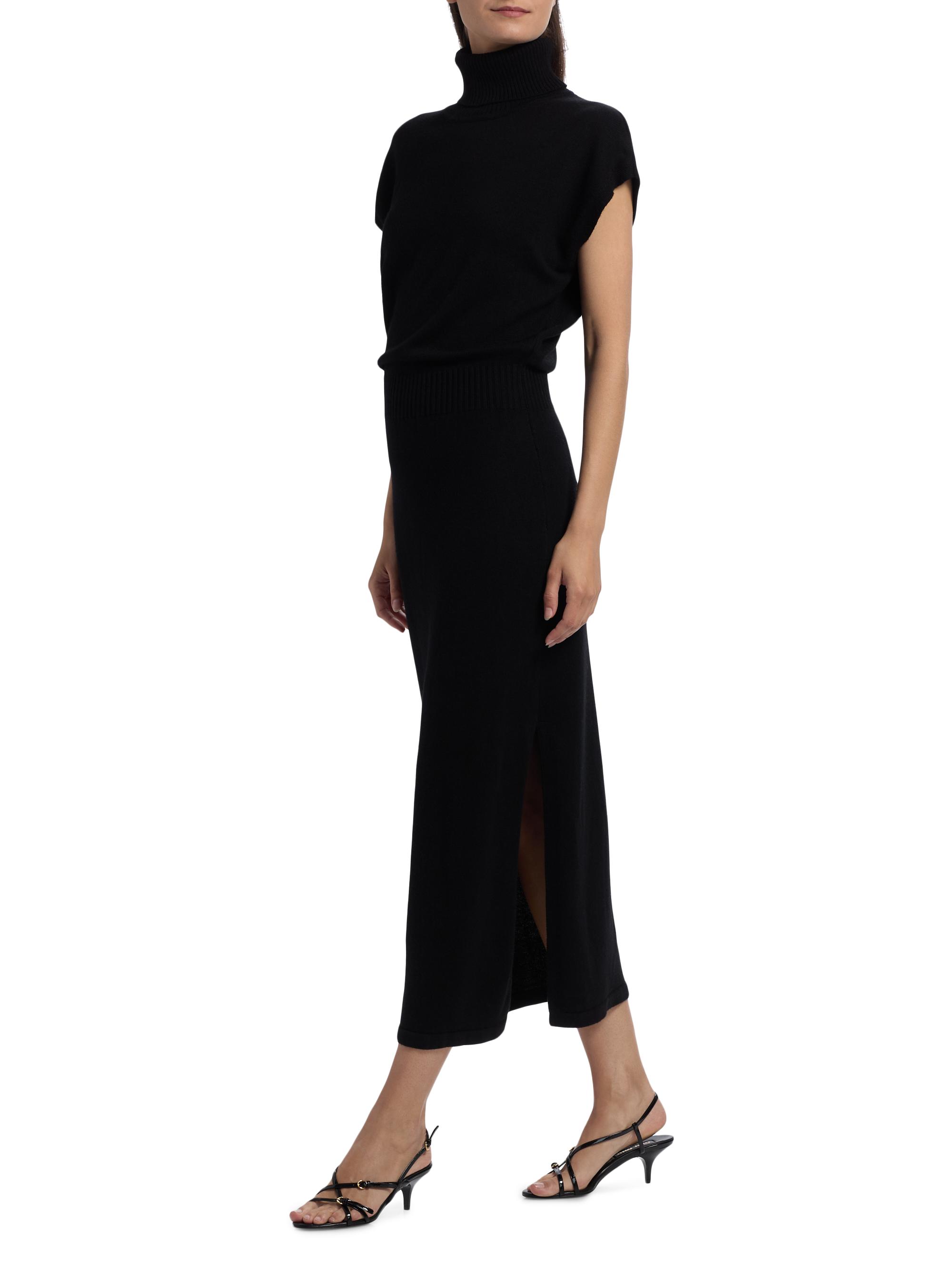 Ramy Brook Natalie Wool Knit Turtleneck Midi-Dress | Saks Fifth Avenue