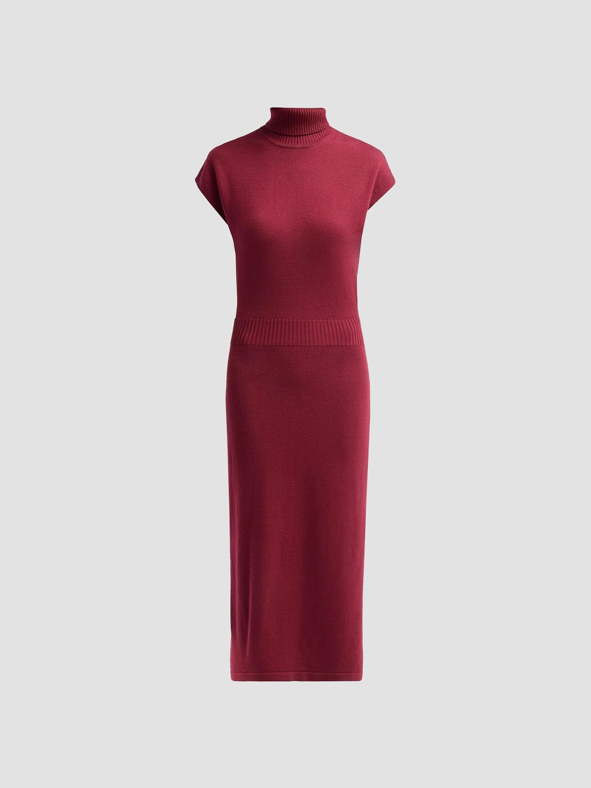 キャバリアキング様 C7599 シアードロストニット Ramy Brook Natalie Wool Knit Turtleneck Midi-Dress | Saks Fifth Avenue