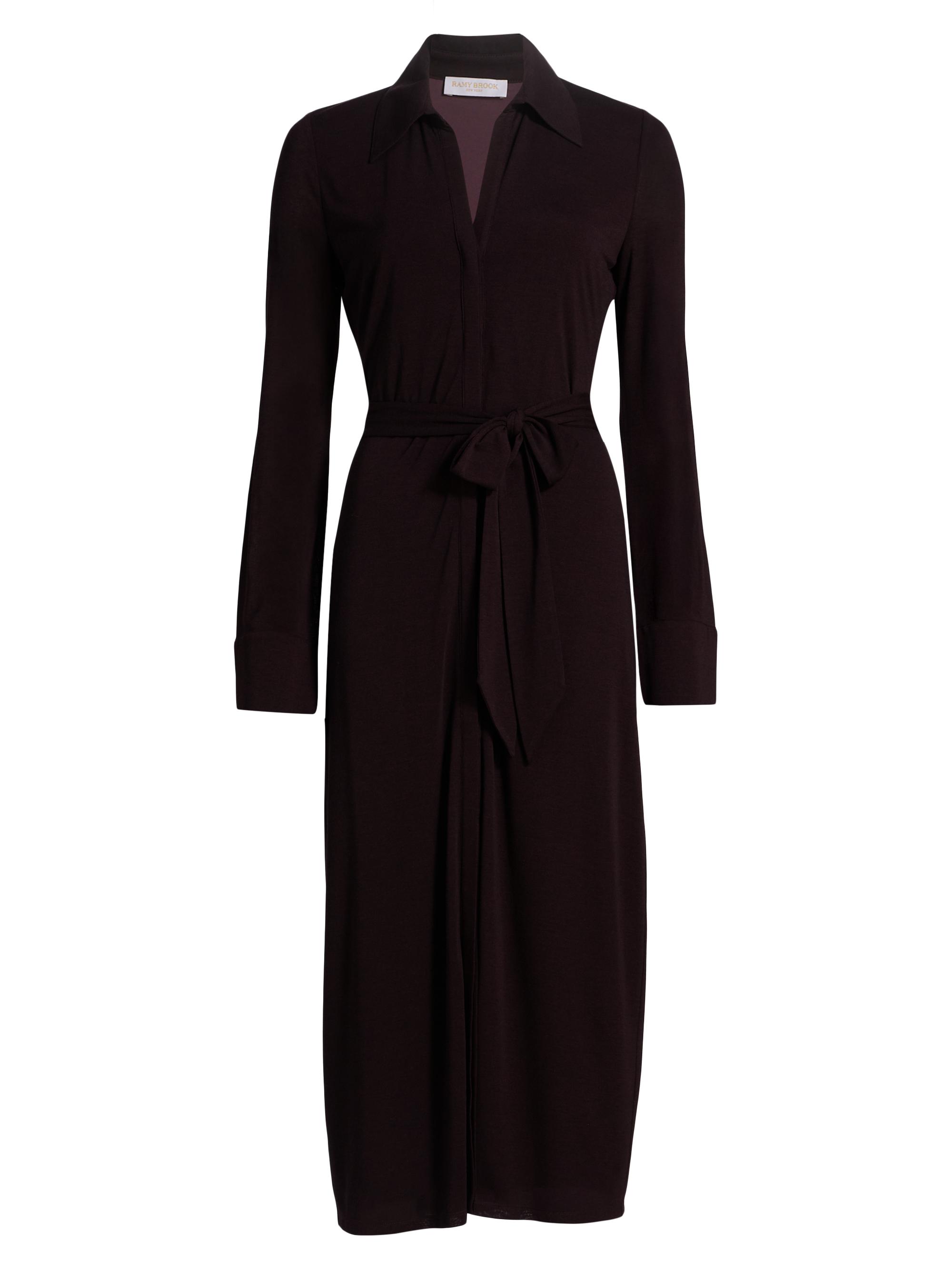 Derek Lam 10 Crosby Isabella Ruched Jersey Midi-Dress | Saks Fifth