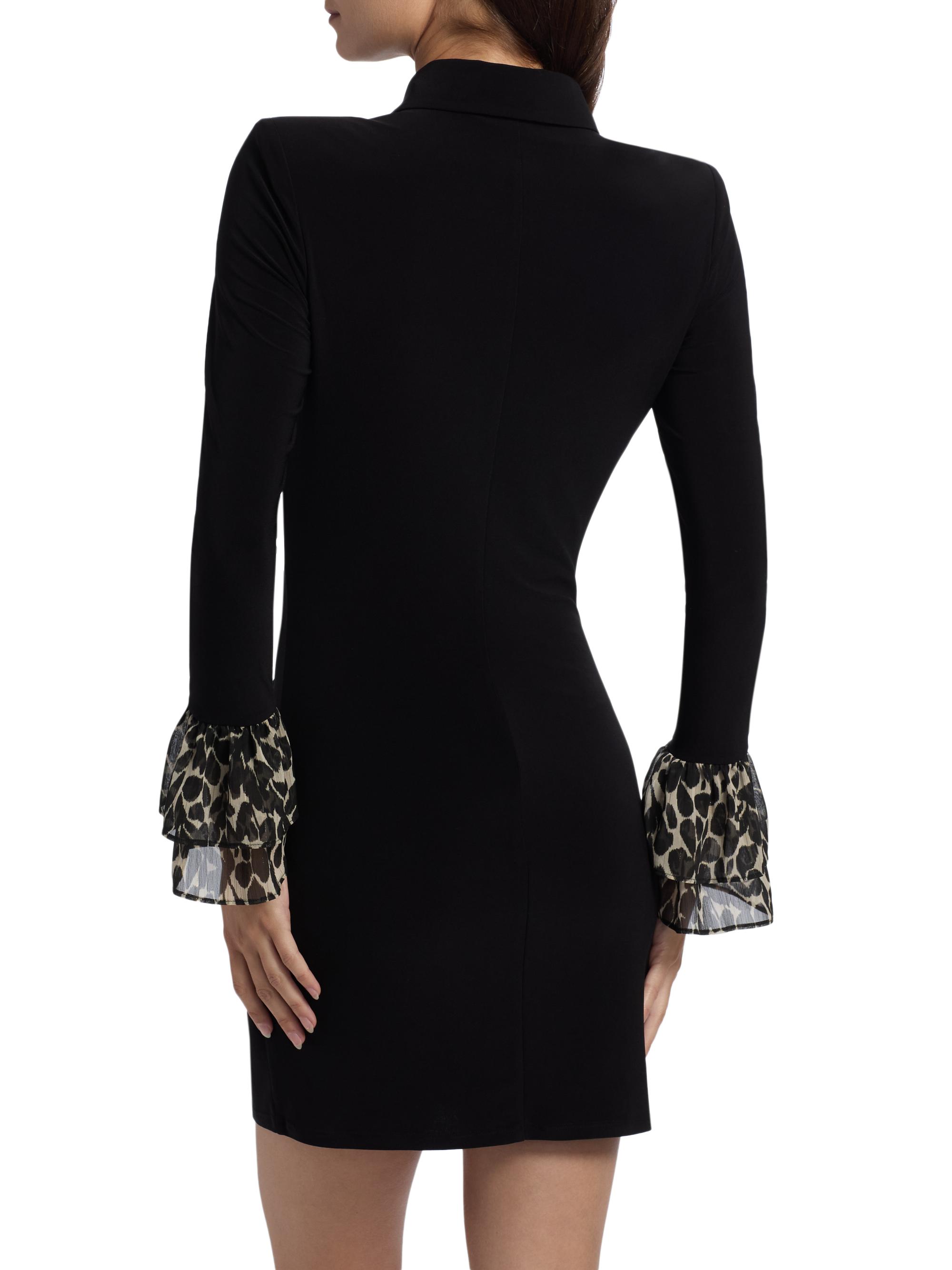 beauty and the beast blue dress Women's Velza Mini Dress Black in Size XS by Outcast