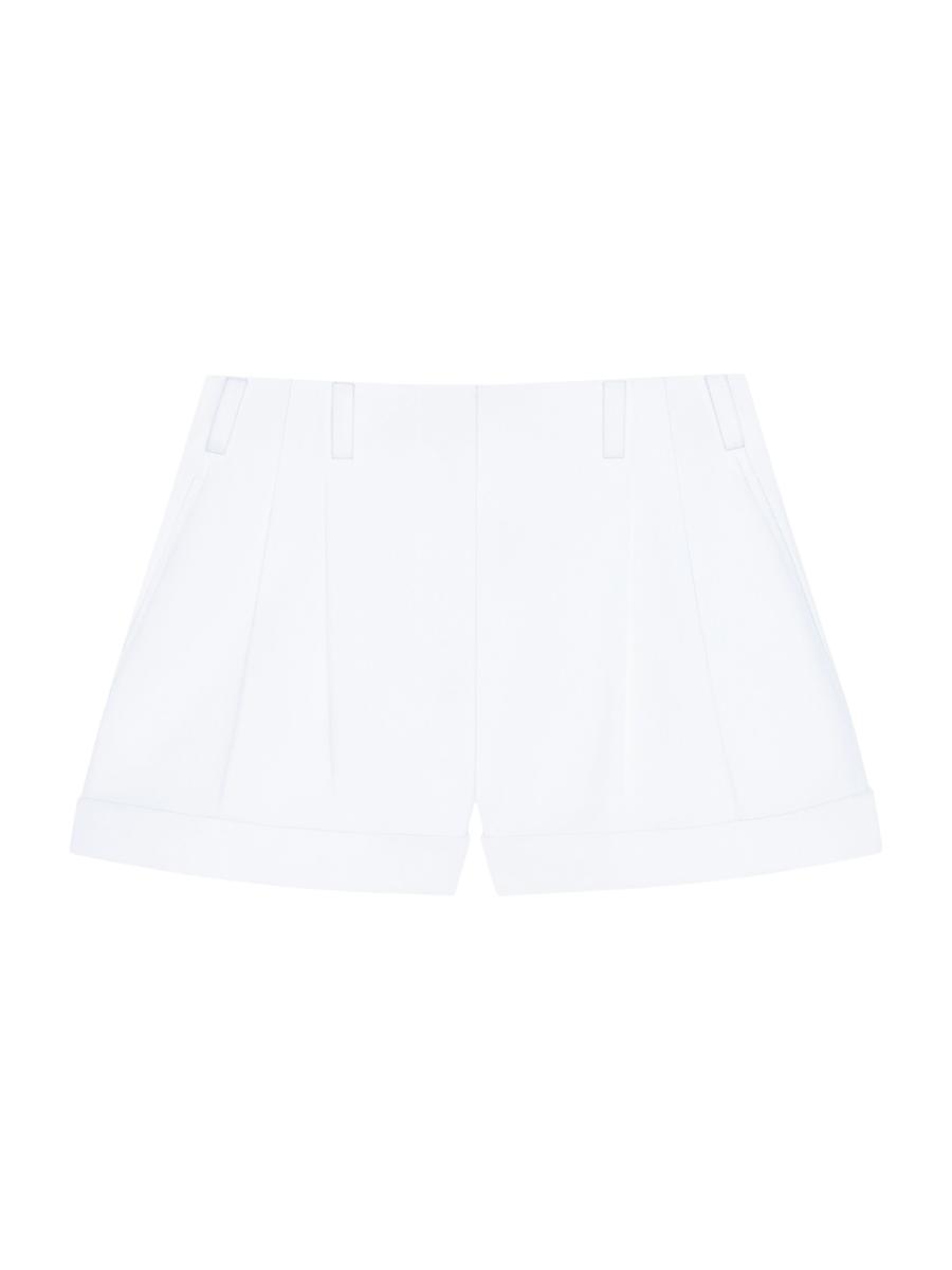 Givenchy Women's Shorts In Poplin In White