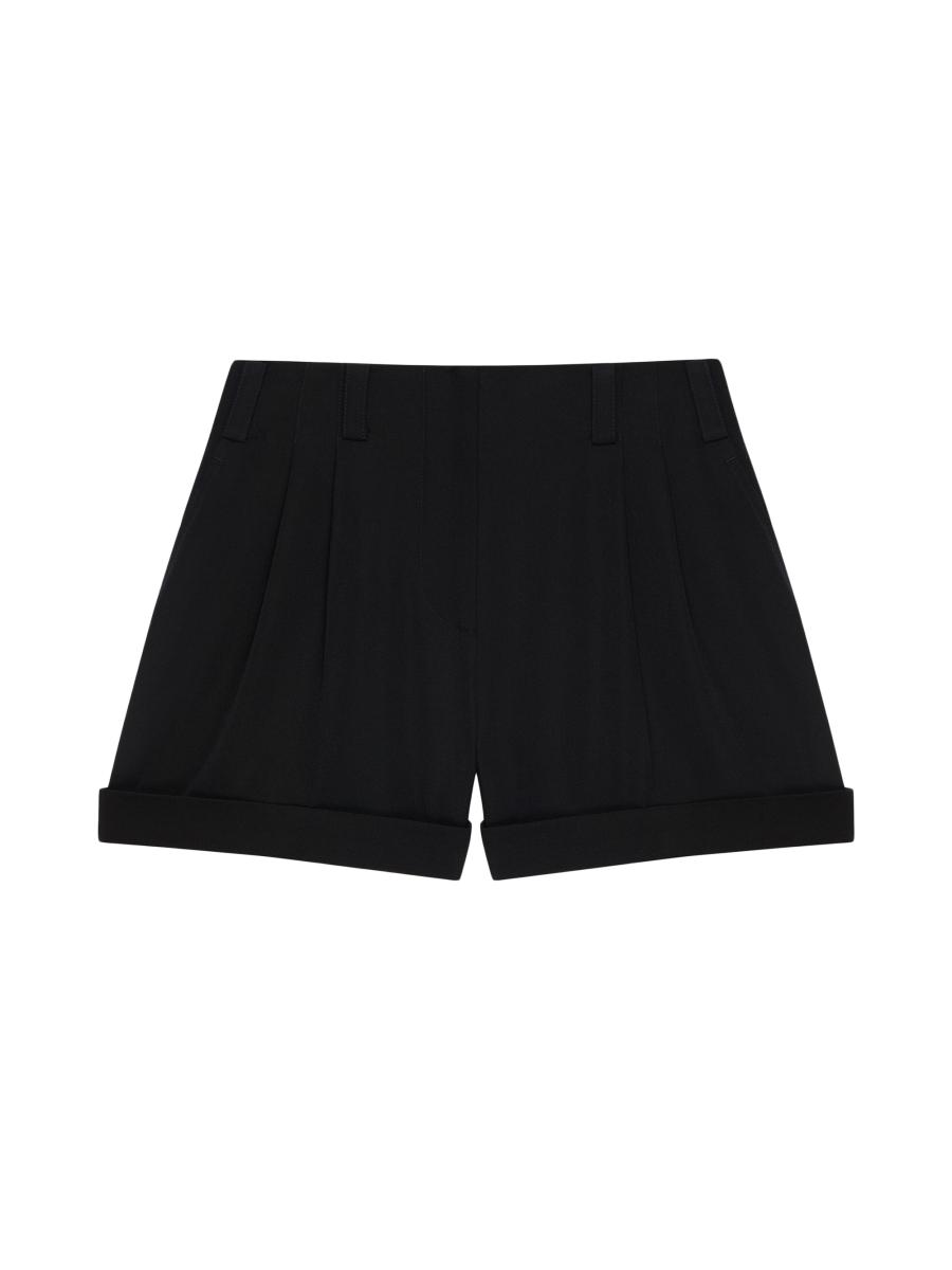Givenchy Women's Shorts In Wool In Black