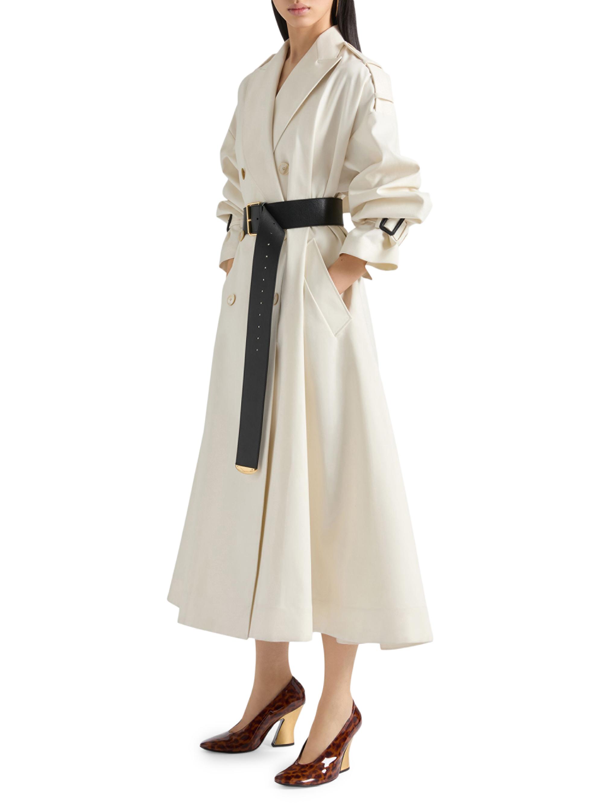 Givenchy Trench-Coat in Cotton | Saks Fifth Avenue