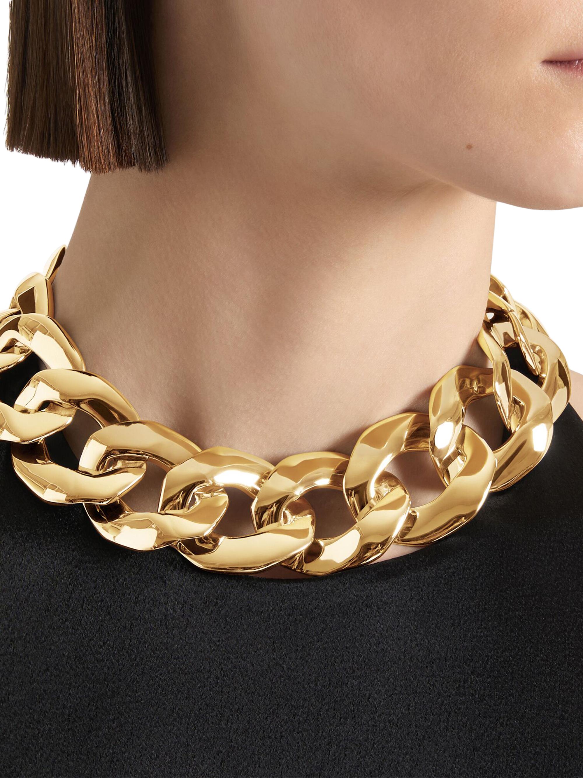 Givenchy Chain Necklace in metal | Saks Fifth Avenue display picture 2