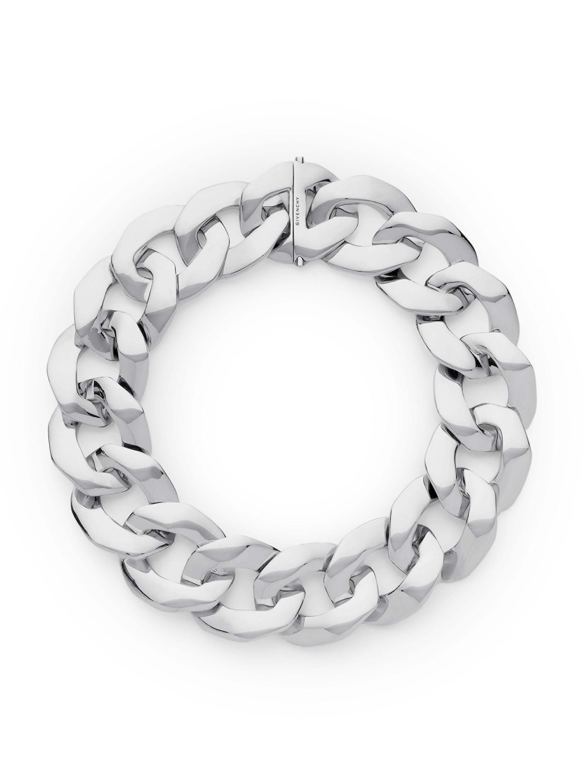 Givenchy Women's Chain Necklace in Metal - Silvery