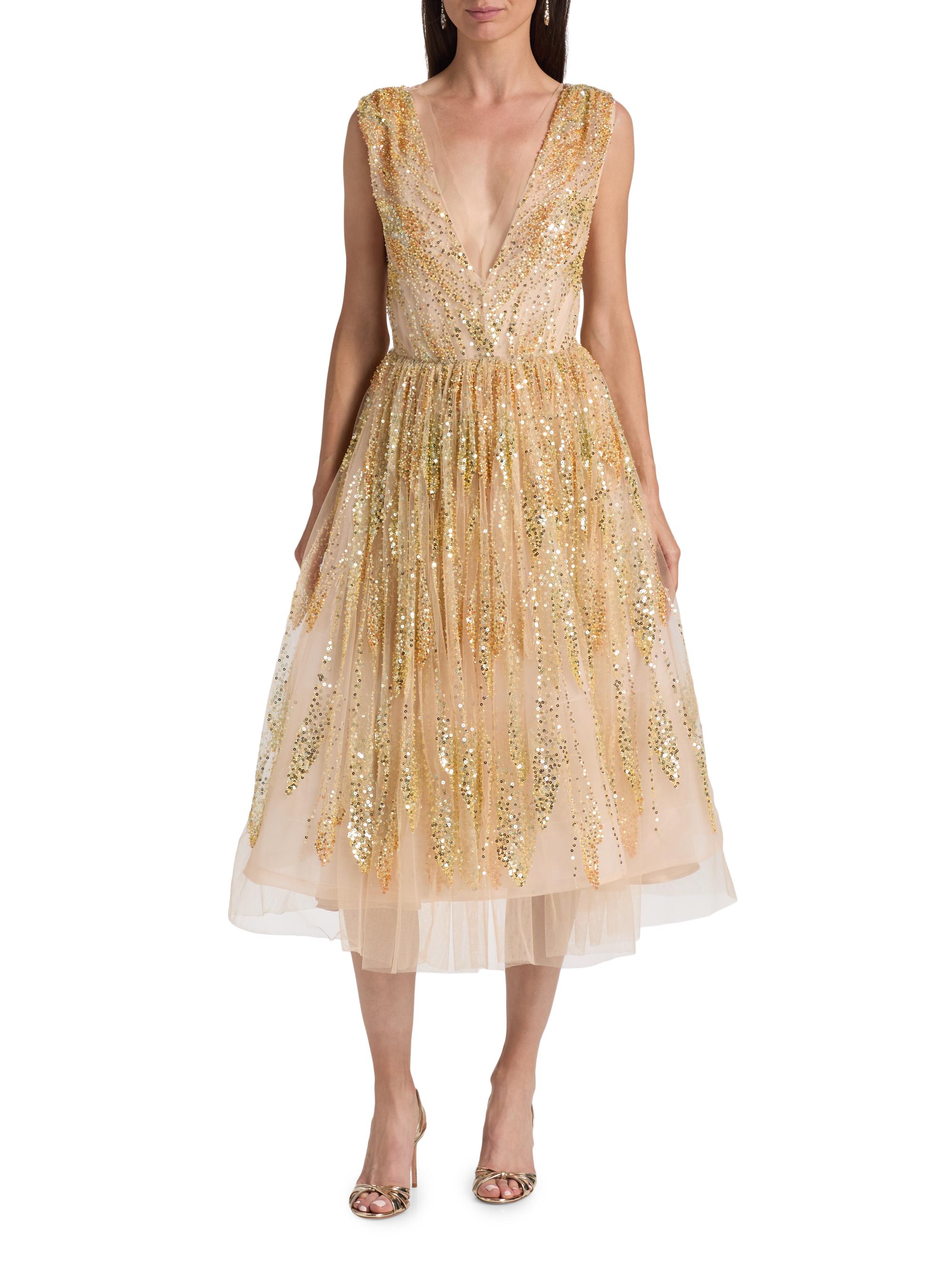 tinsley dress in beige majorelle Cream Beige Printed Maxi Dress main image 1