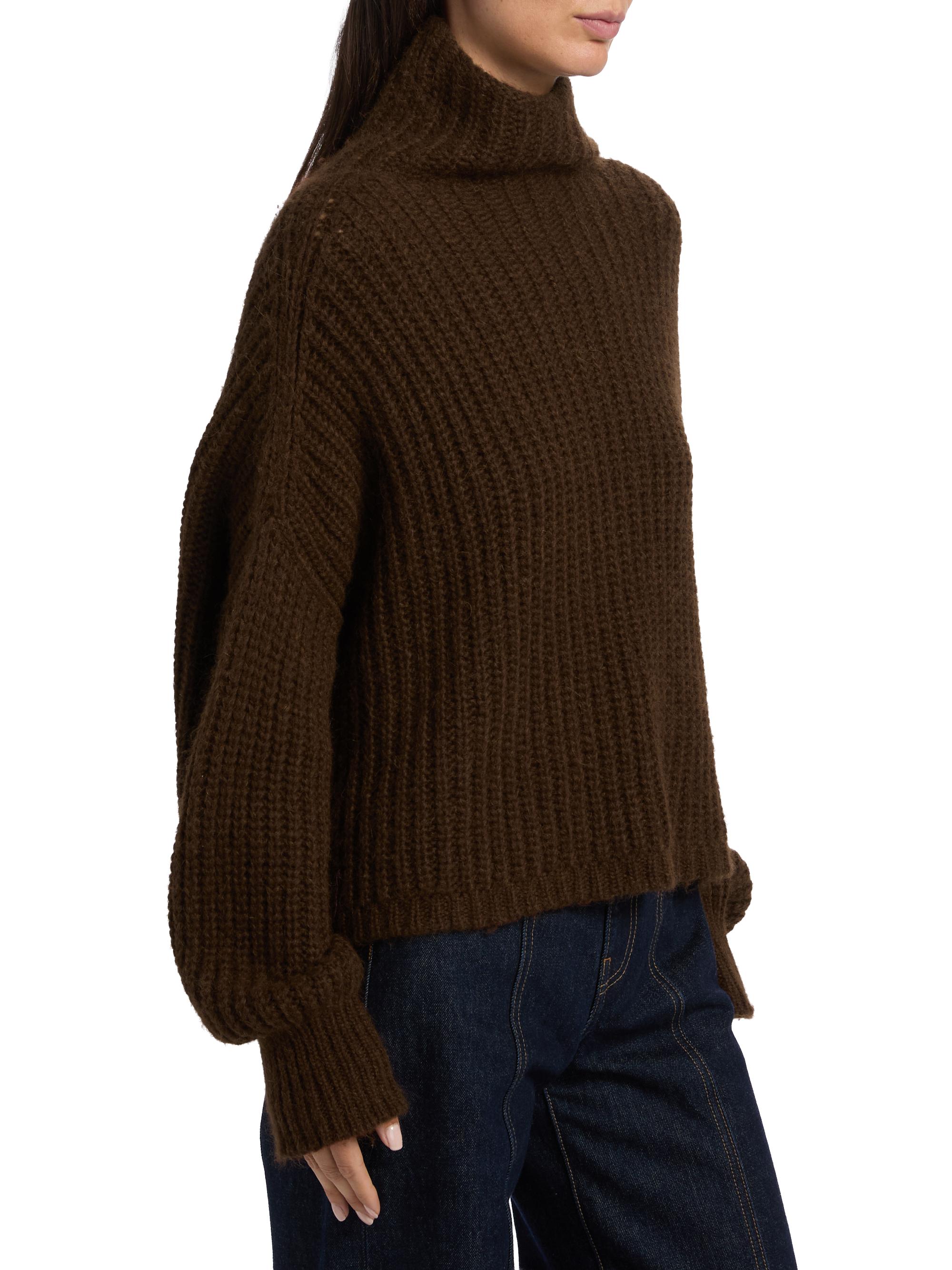 Ulla Johnson Veron Alpaca-Blend Rib-Knit Turtleneck Sweater | Saks