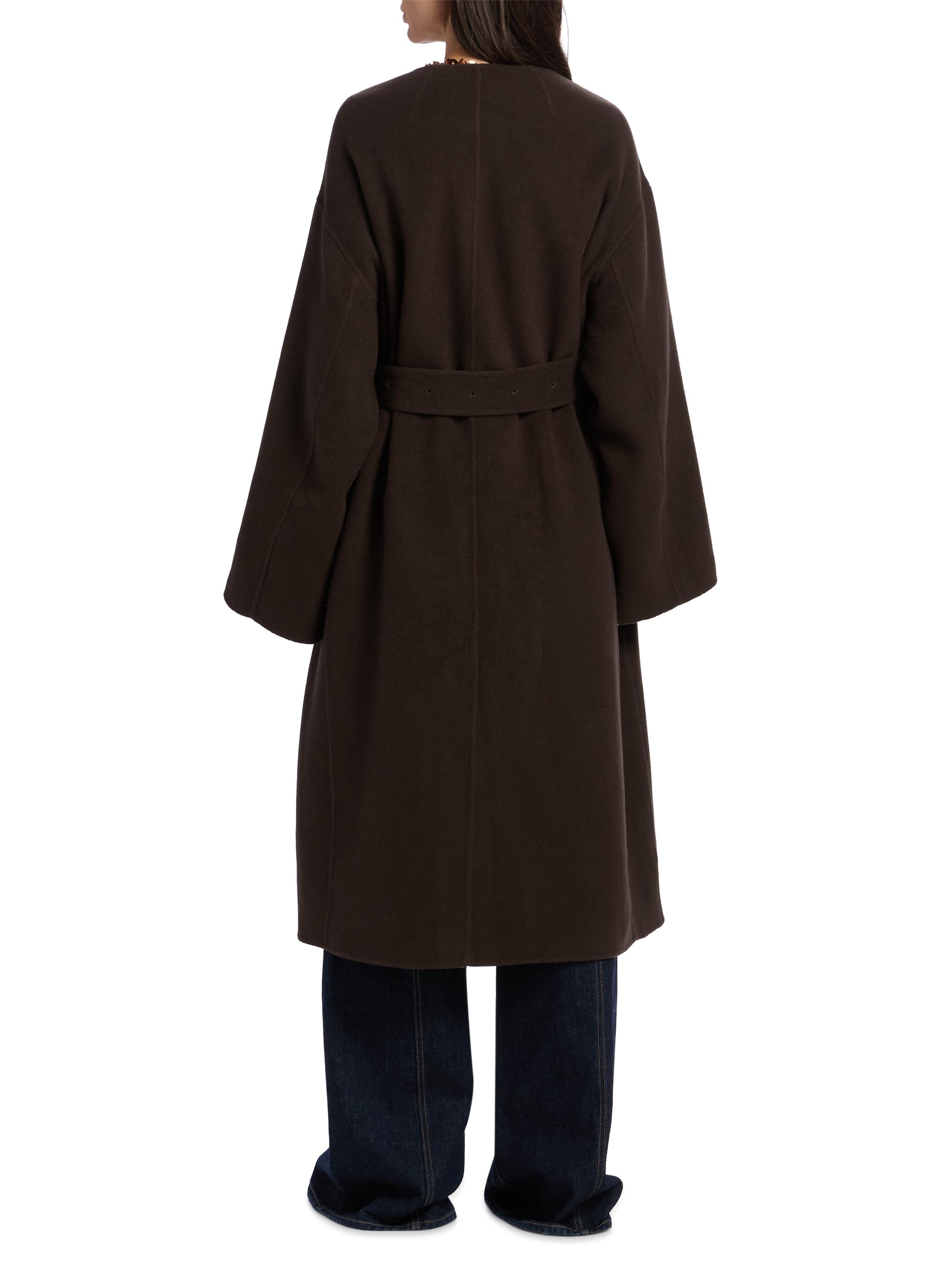 Ulla Johnson Fernanda Wool-Blend Oversized Belted Coat | Saks