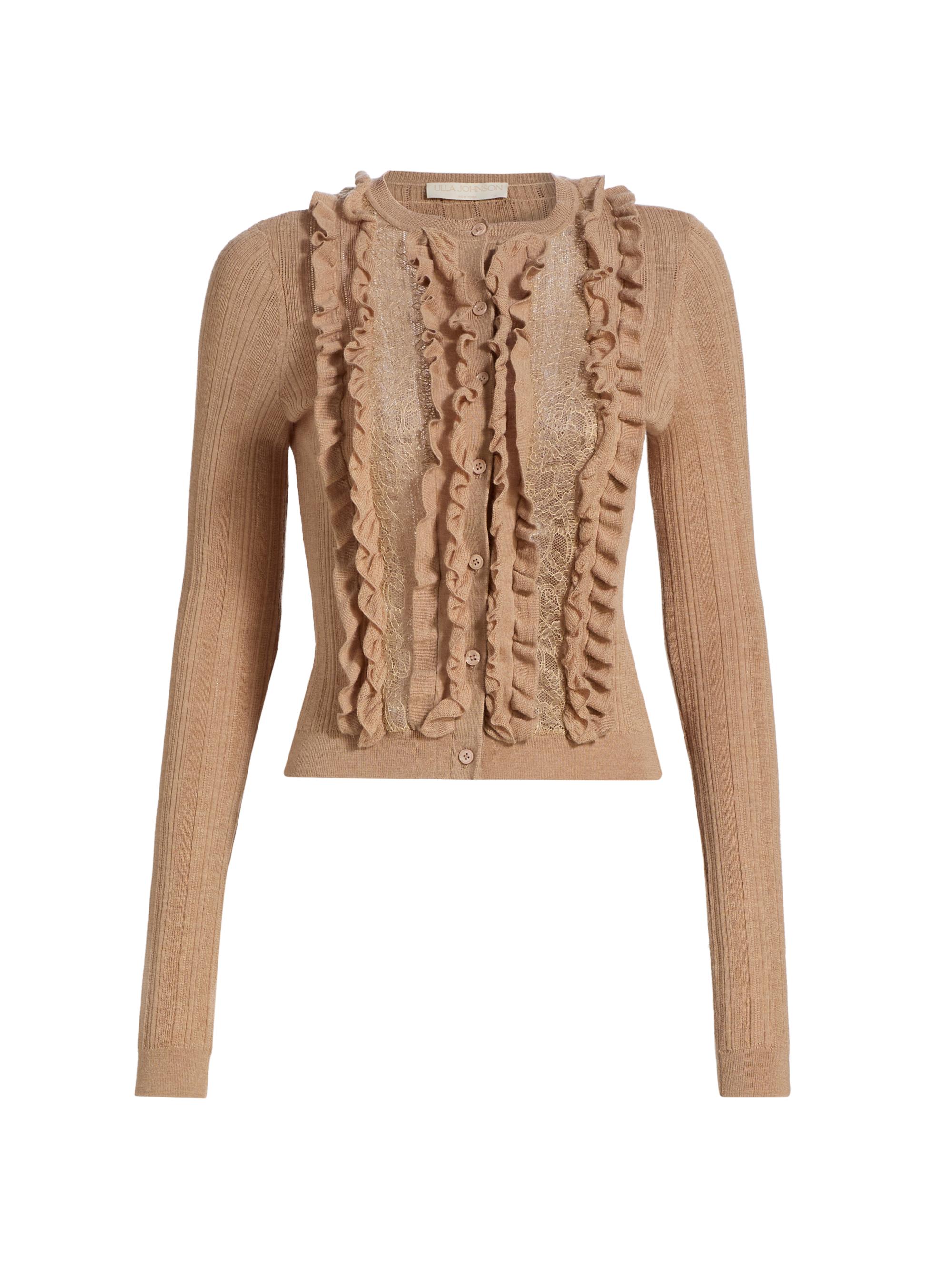 Ulla Johnson Lex Rib-Knit Cardigan | Saks Fifth Avenue