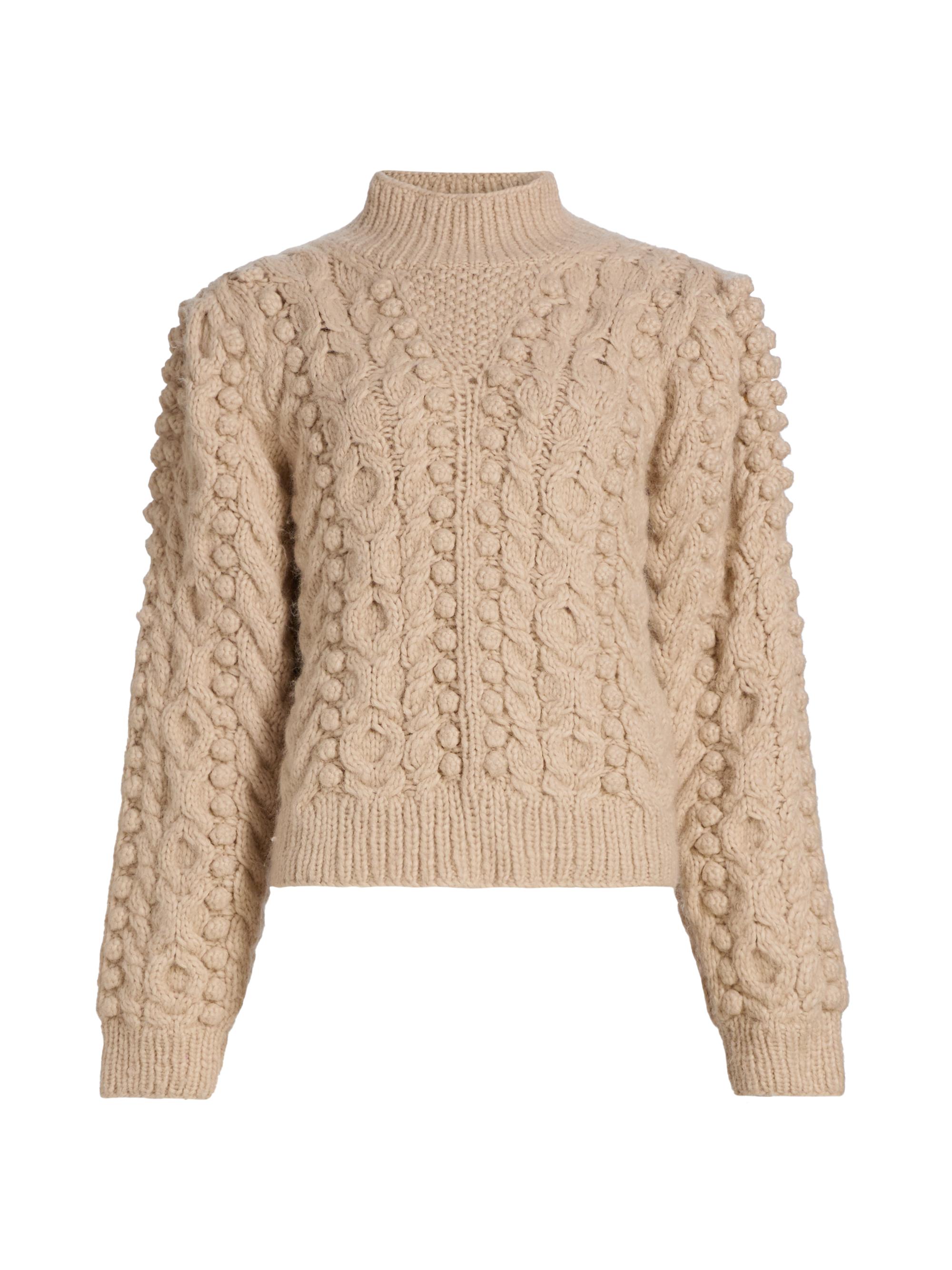 Ulla Johnson Lucette Crochet-Yoke Sweater | Saks Fifth Avenue 