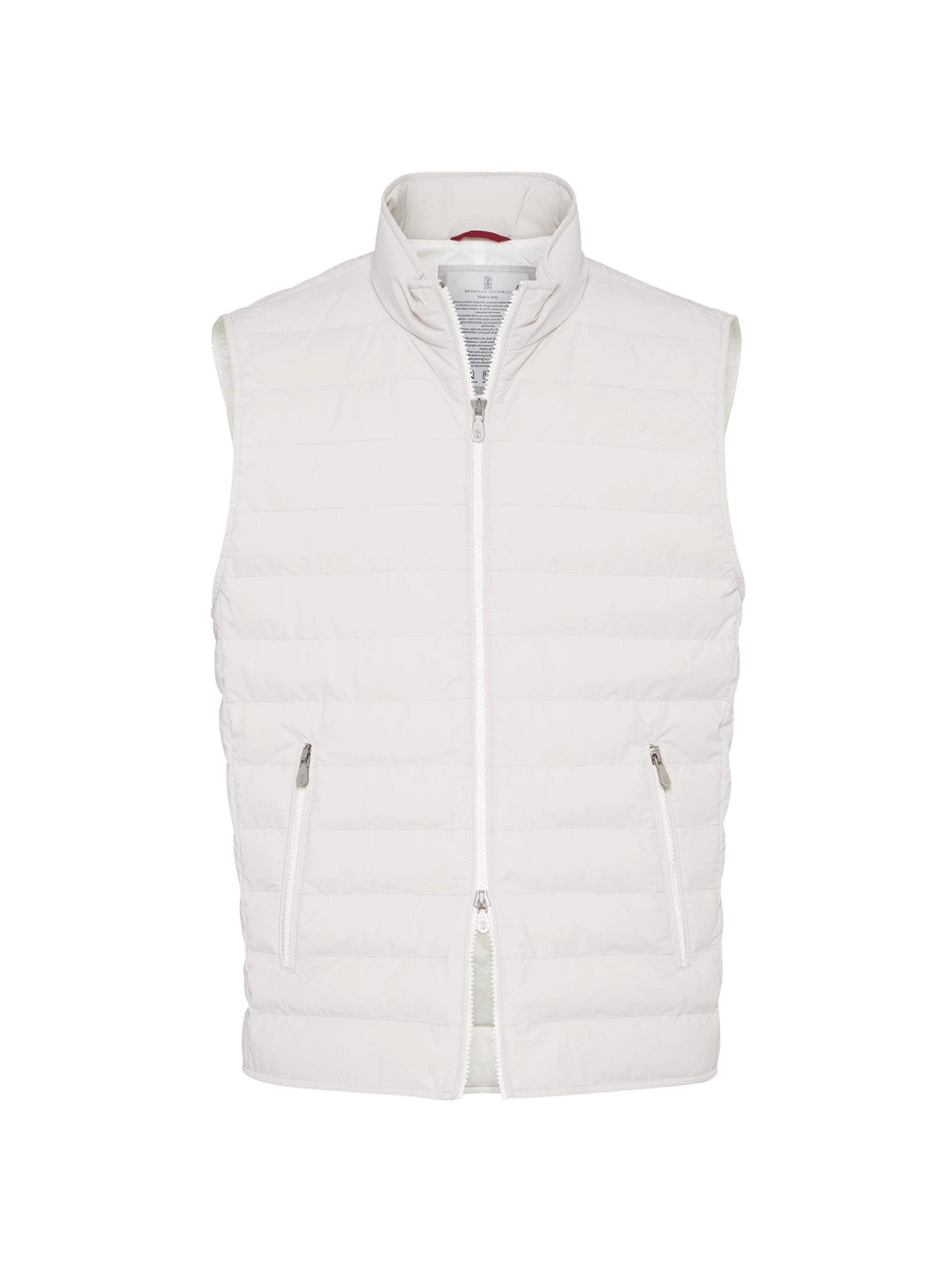 Brunello Cucinelli Bonded Taffeta Lightweight Down Vest | Saks