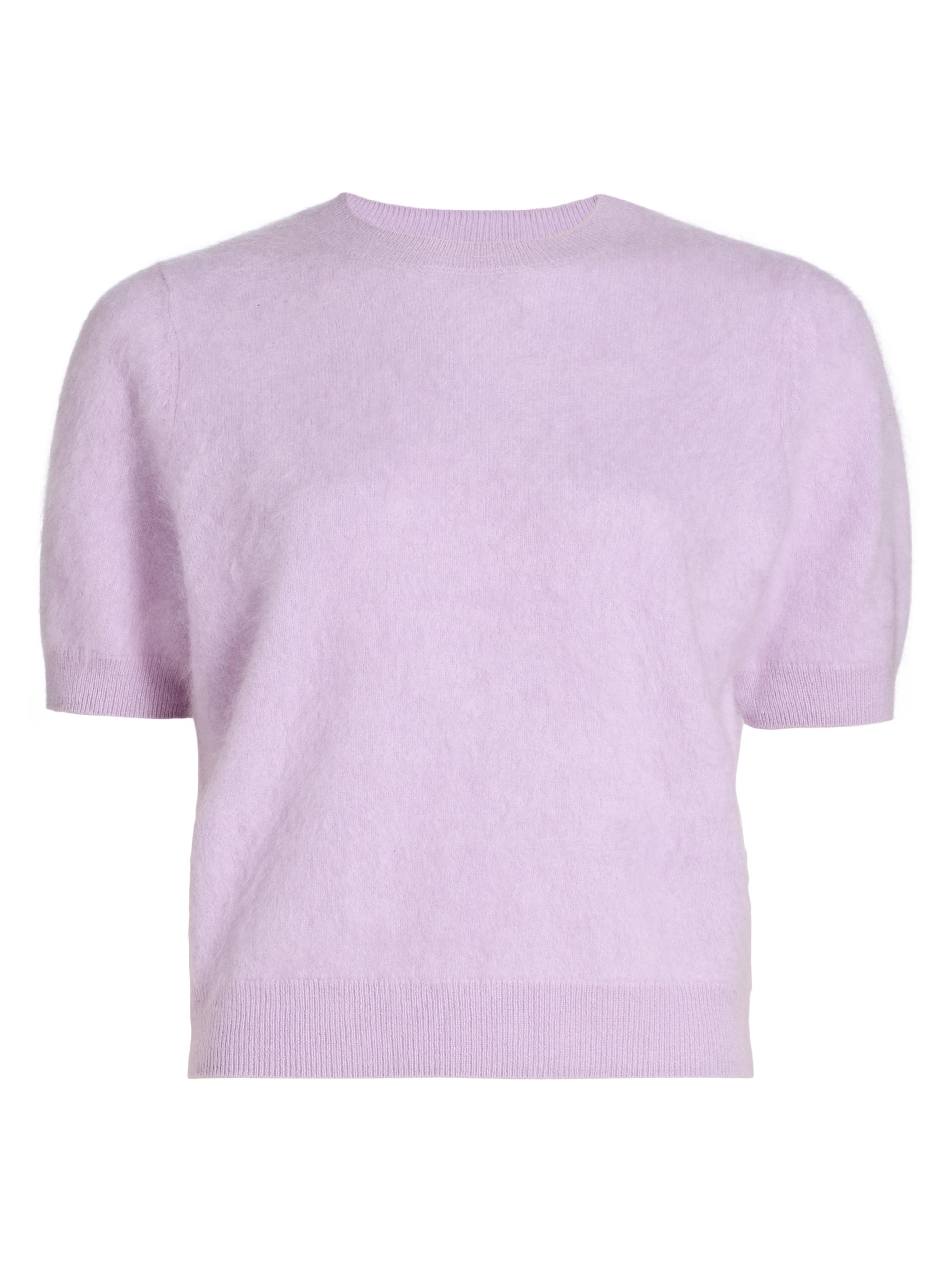 Design History Women's Brushed Cashmere T-Shirt - Iris