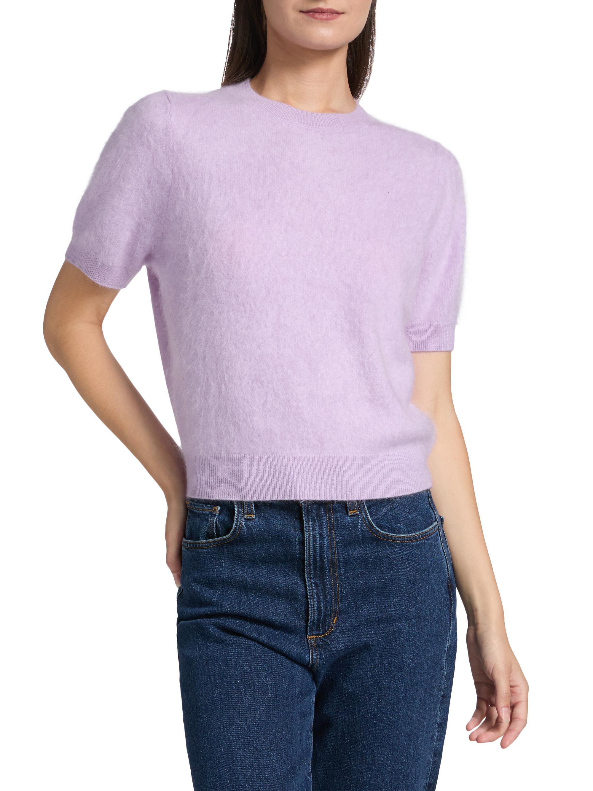 Brushed Cashmere T-Shirt