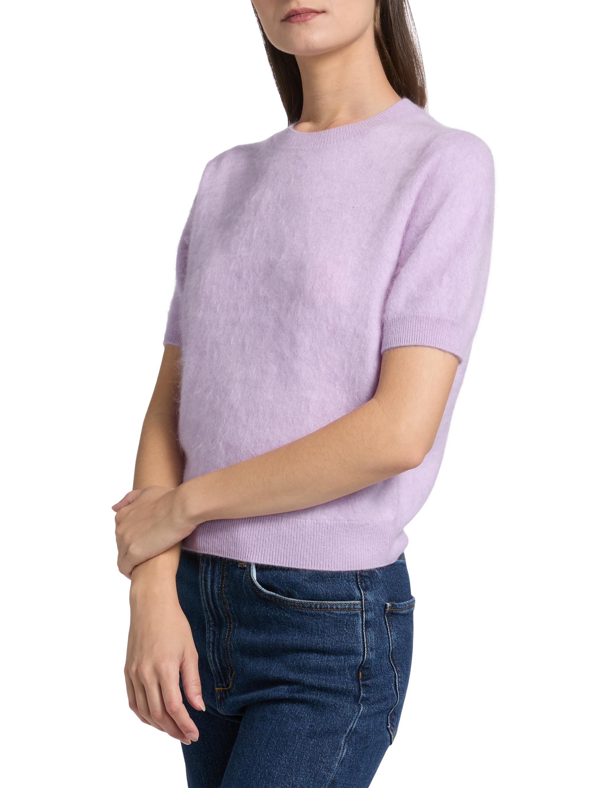 Brushed Cashmere T-Shirt