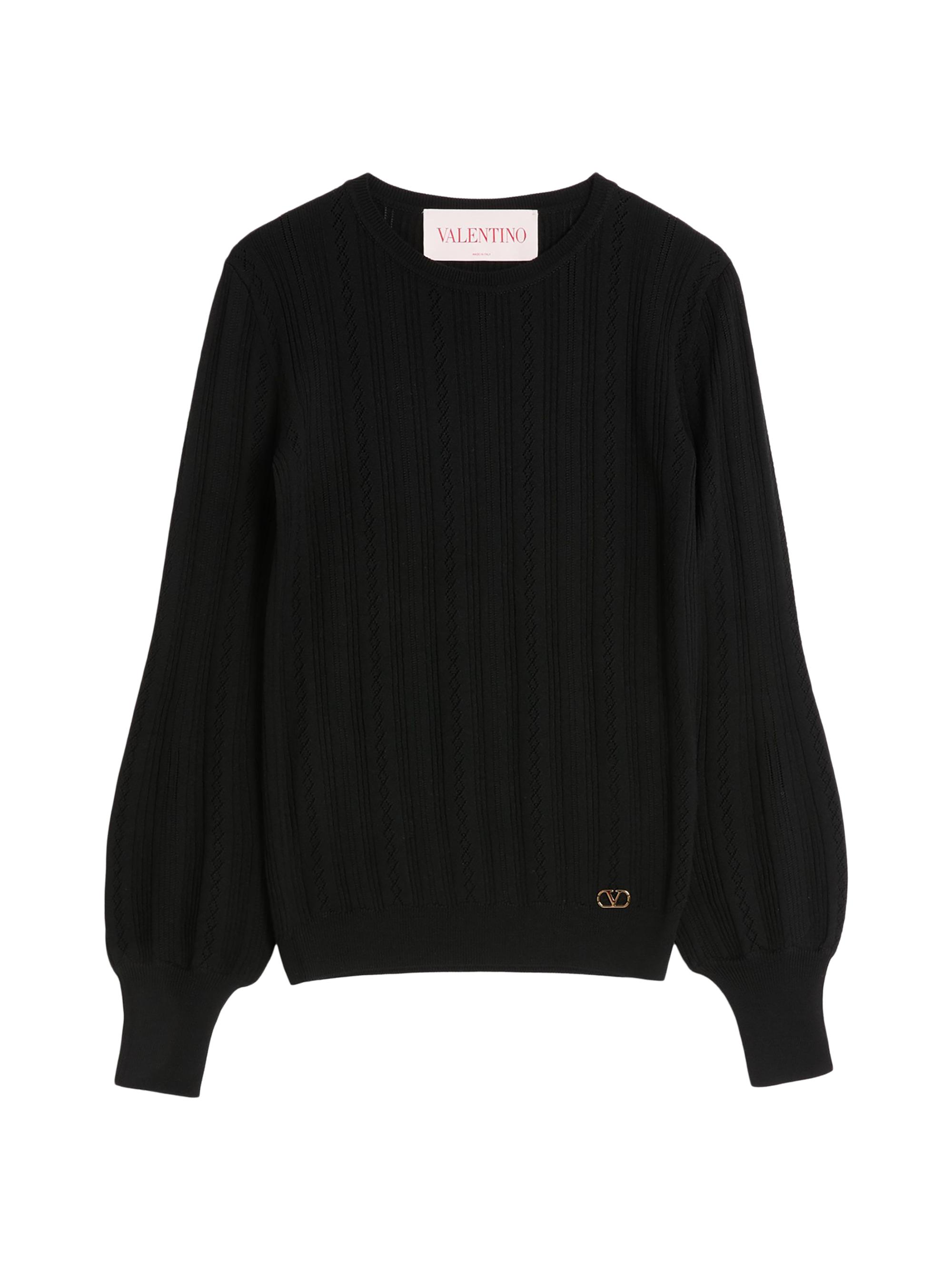 Valentino Garavani Women's Wool Sweater - Black