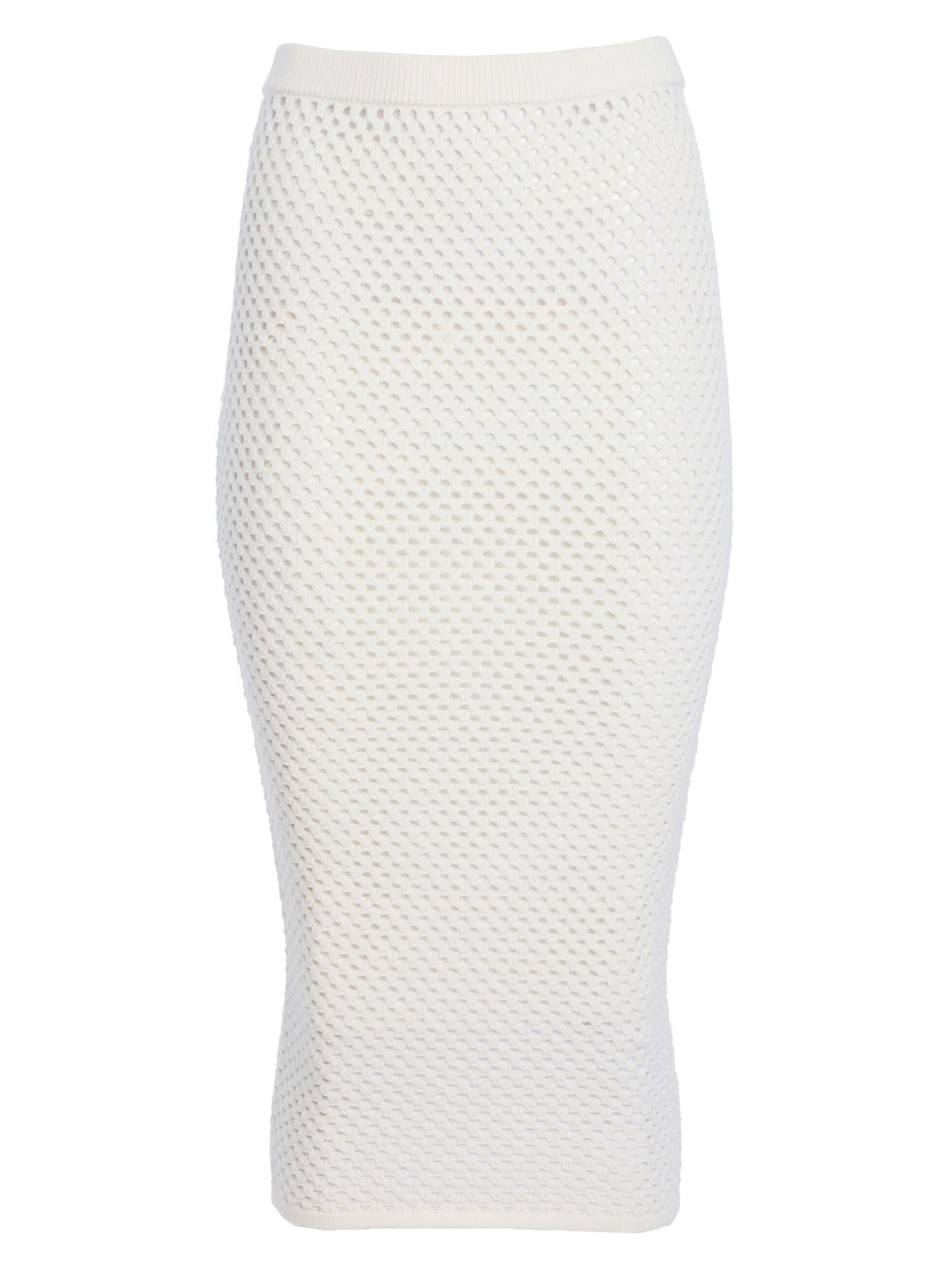 Ser.o.ya Women's Soren Crochet Skirt - Porcelain