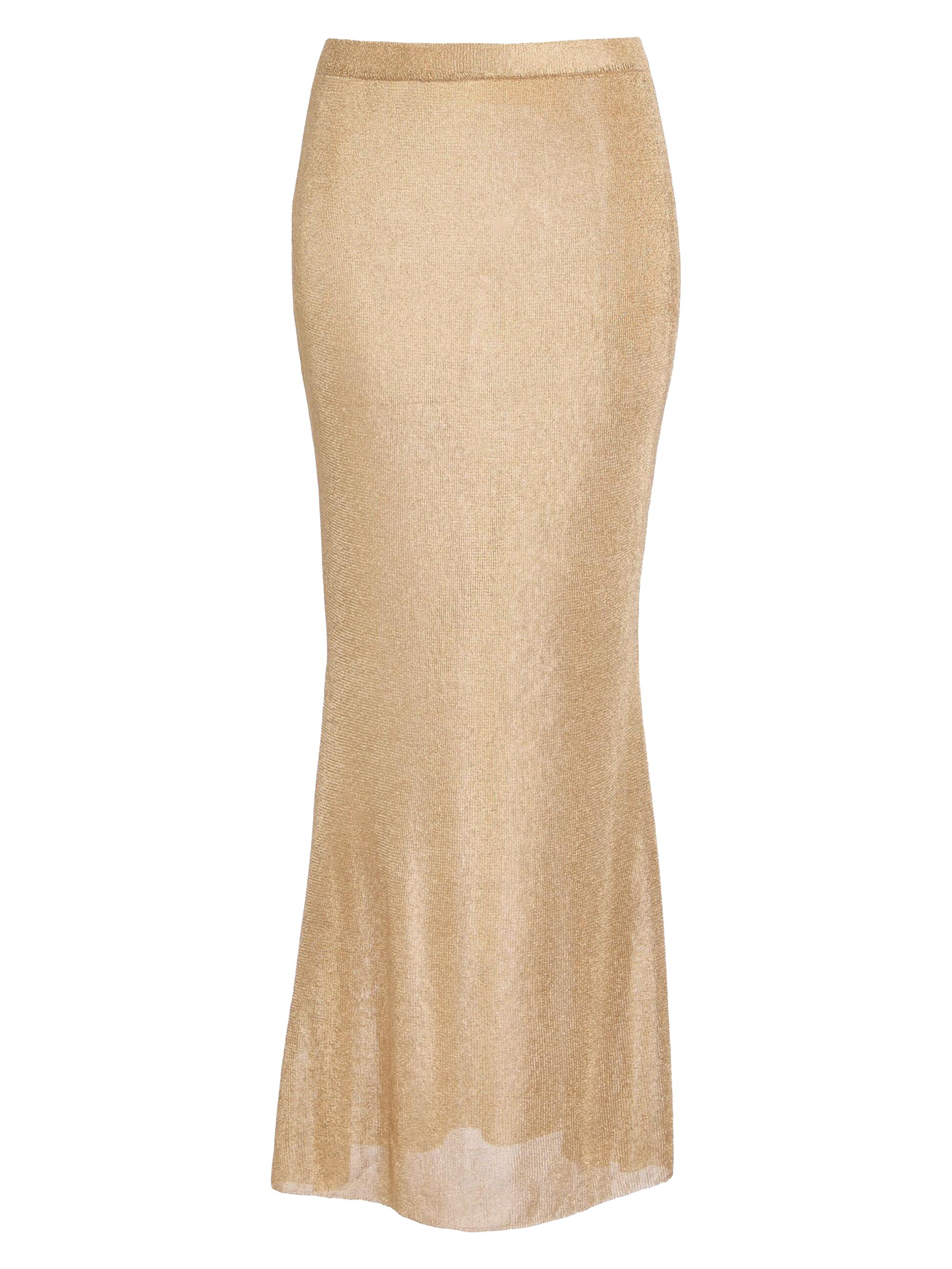 Ser.o.ya Women's Harmony Knit Skirt - Gold