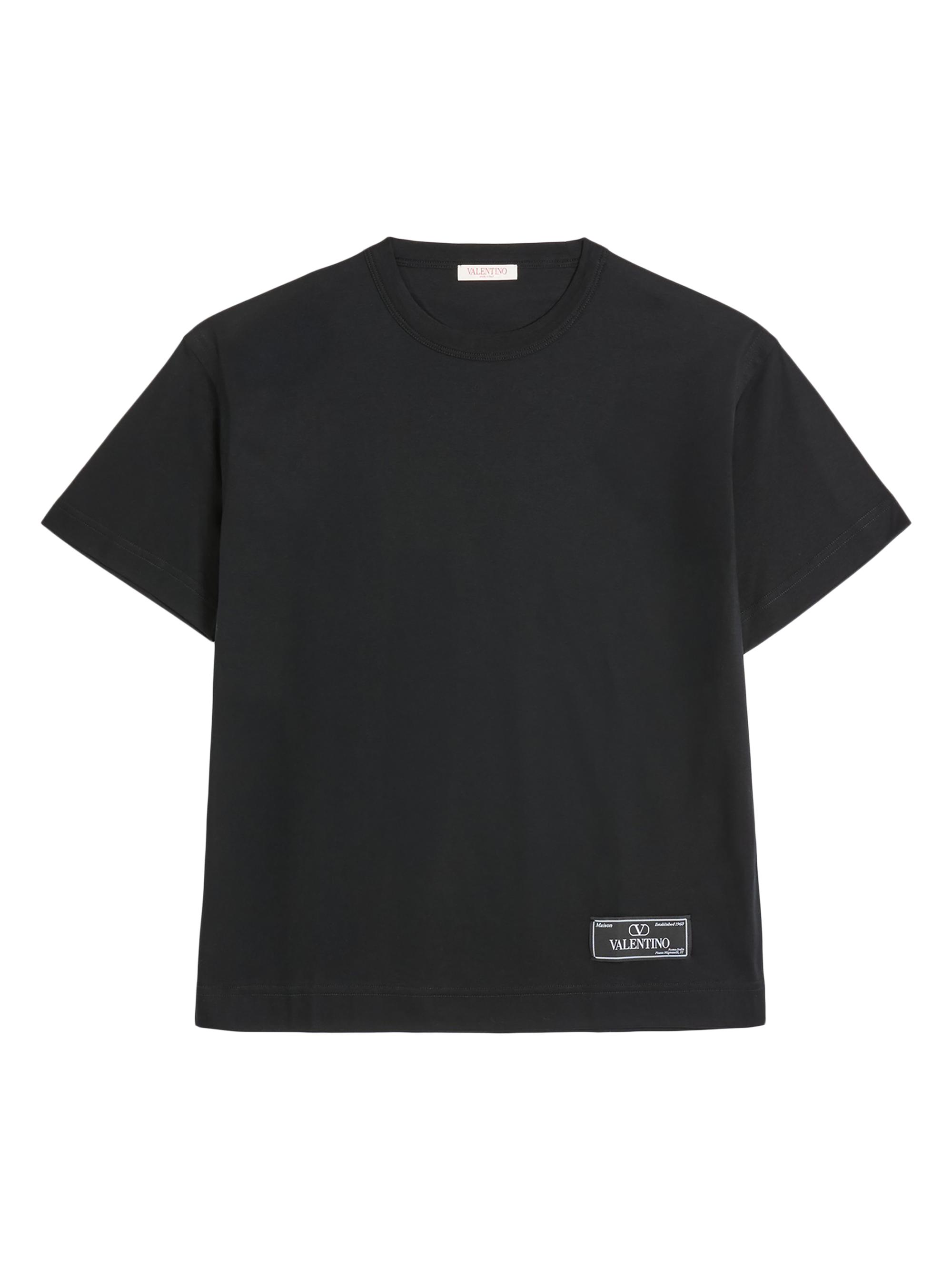 Valentino ヴァレンティノ ロゴTシャツ 黒 XS va-tshirt-8.jpg
