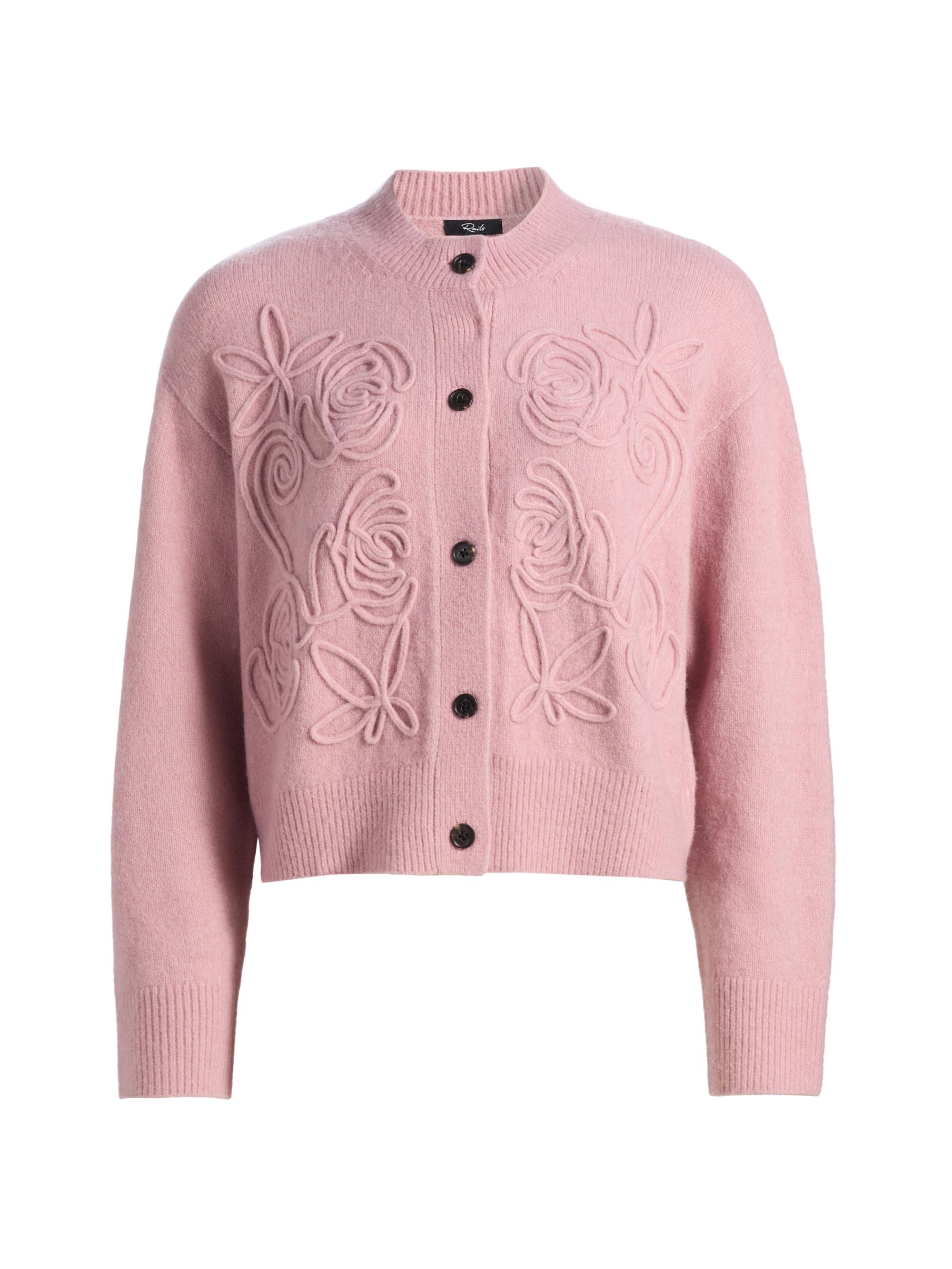 Rails Coralee Floral Soutache-Style Cardigan | Saks Fifth Avenue