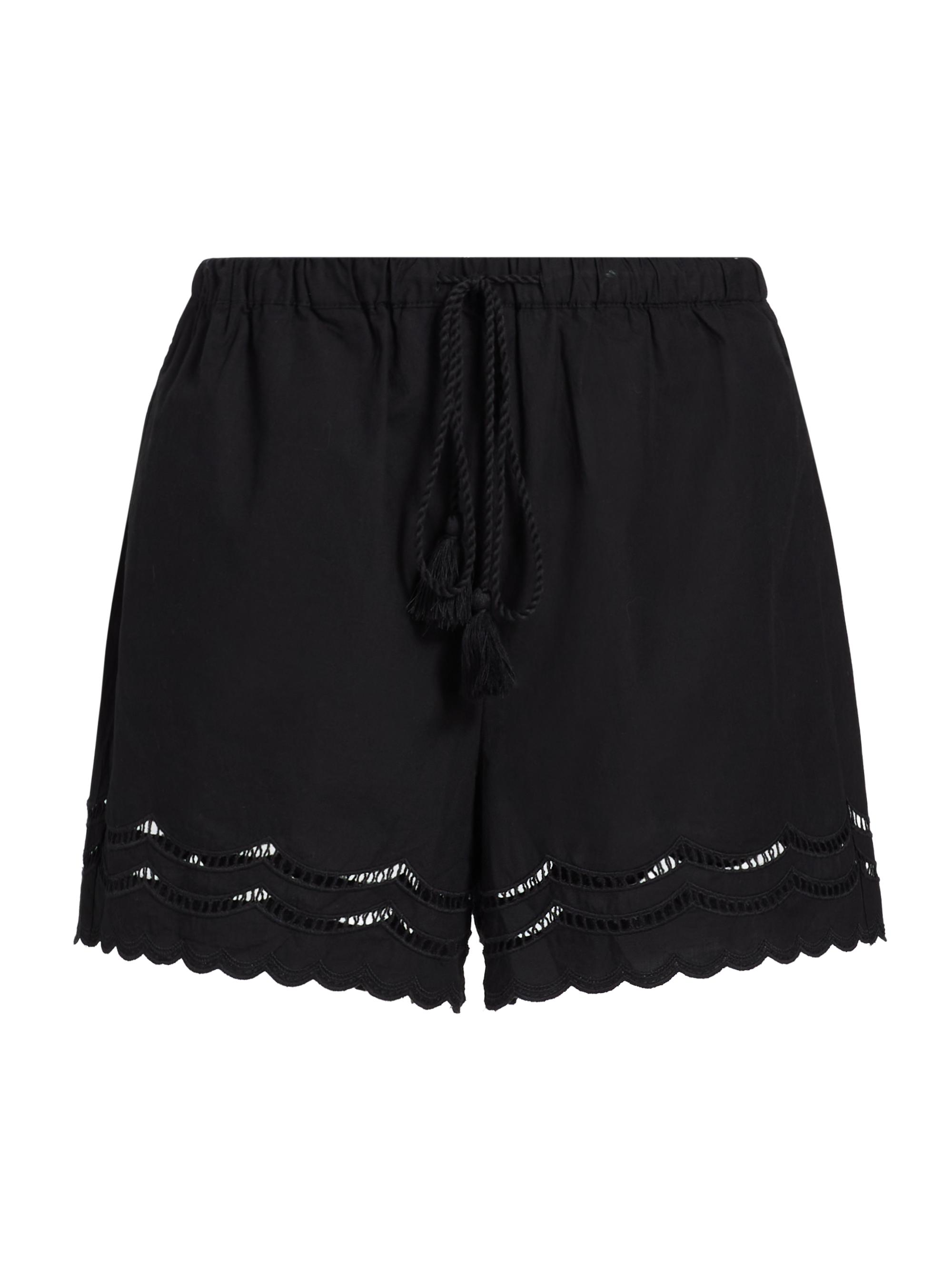 Zimmermann Hypnotic Floral Lace-Trim Shorts | Saks Fifth Avenue