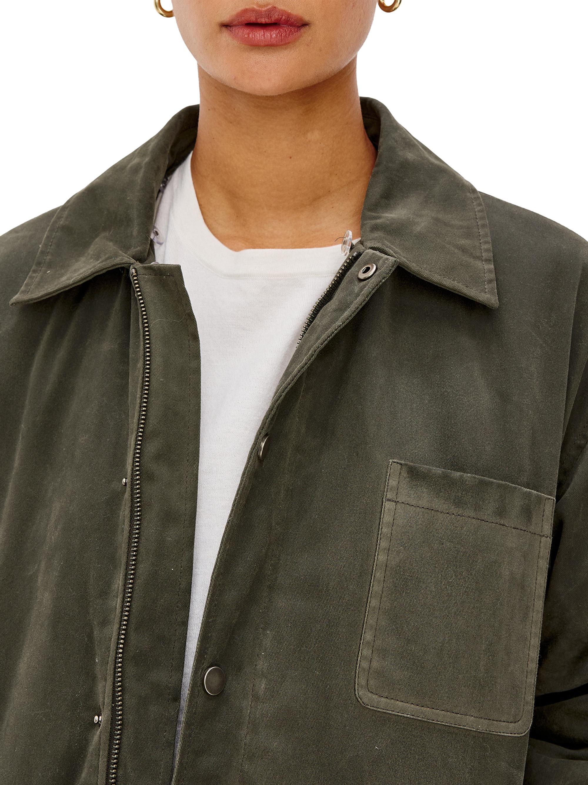 Rails Tessuto Waxed-Cotton Snap Jacket | Saks Fifth Avenue