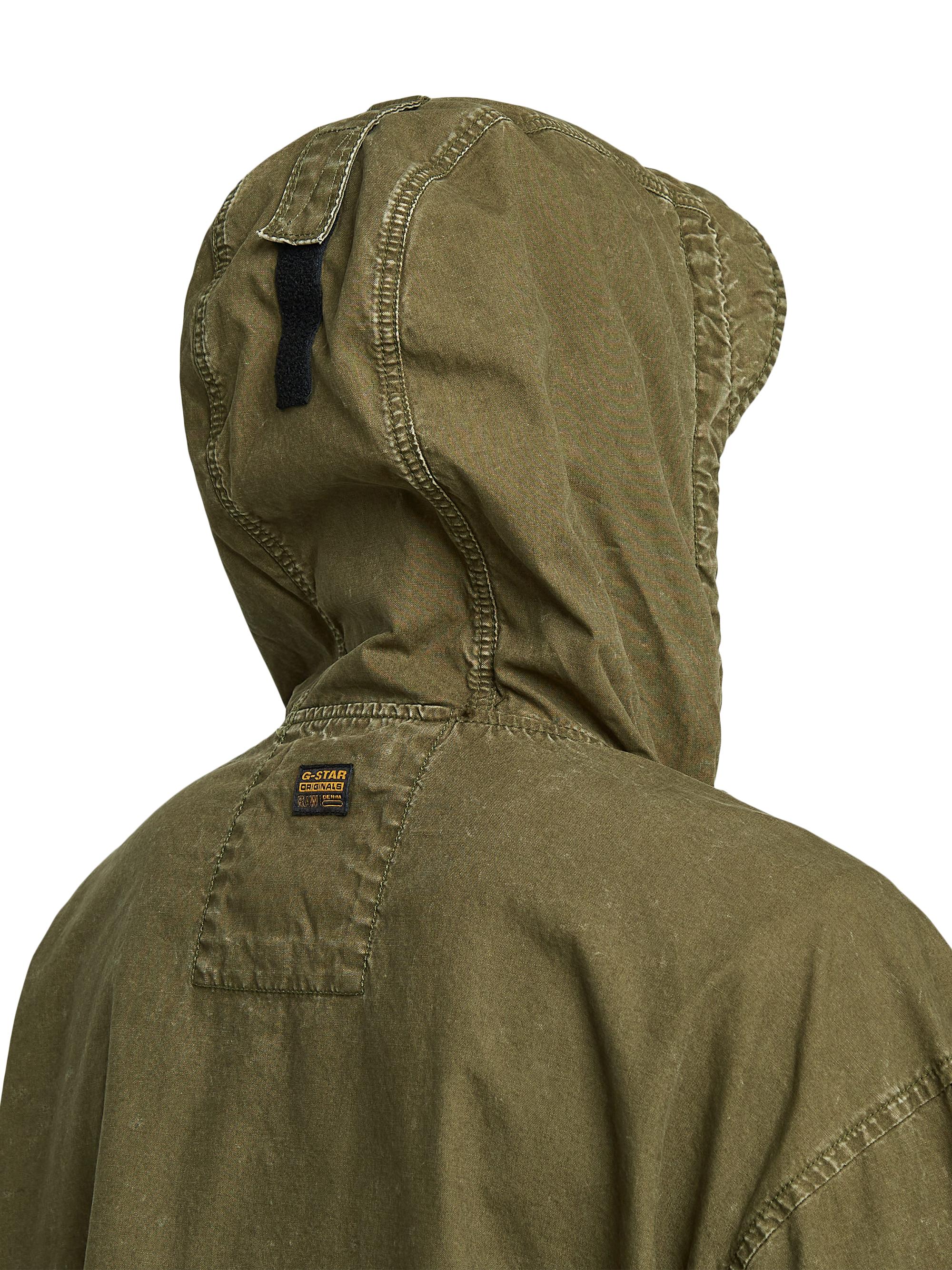 G-Star RAW Hooded Cotton Canvas Parka | Saks Fifth Avenue