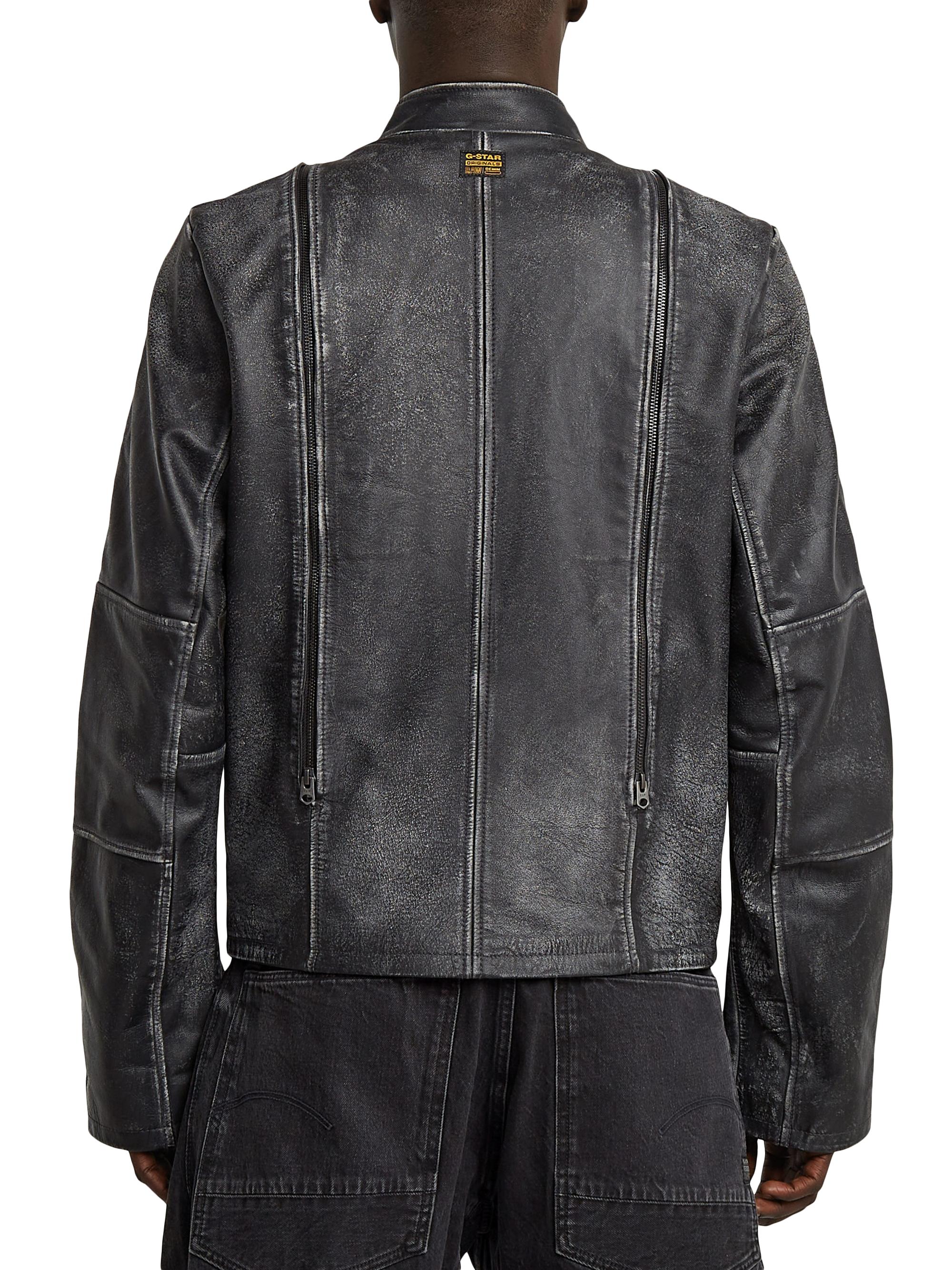 G-Star Leather Biker Jacket | Saks Fifth Avenue