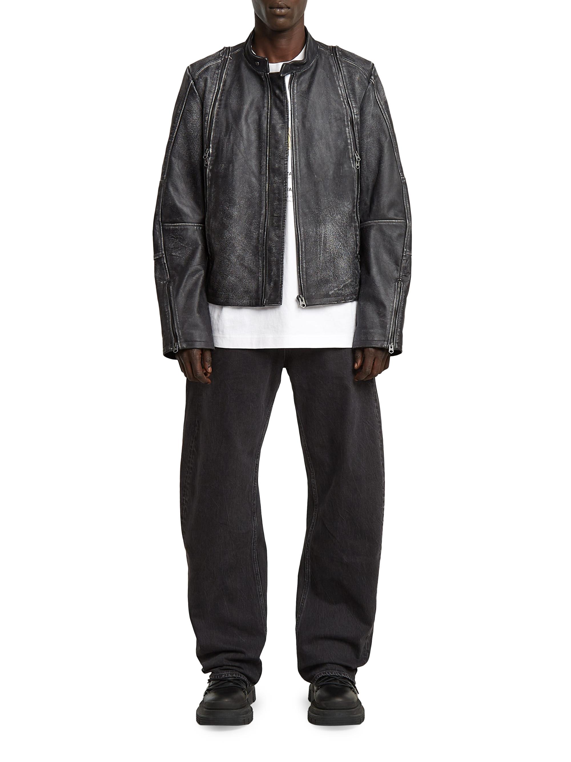 G-Star Leather Biker Jacket | Saks Fifth Avenue