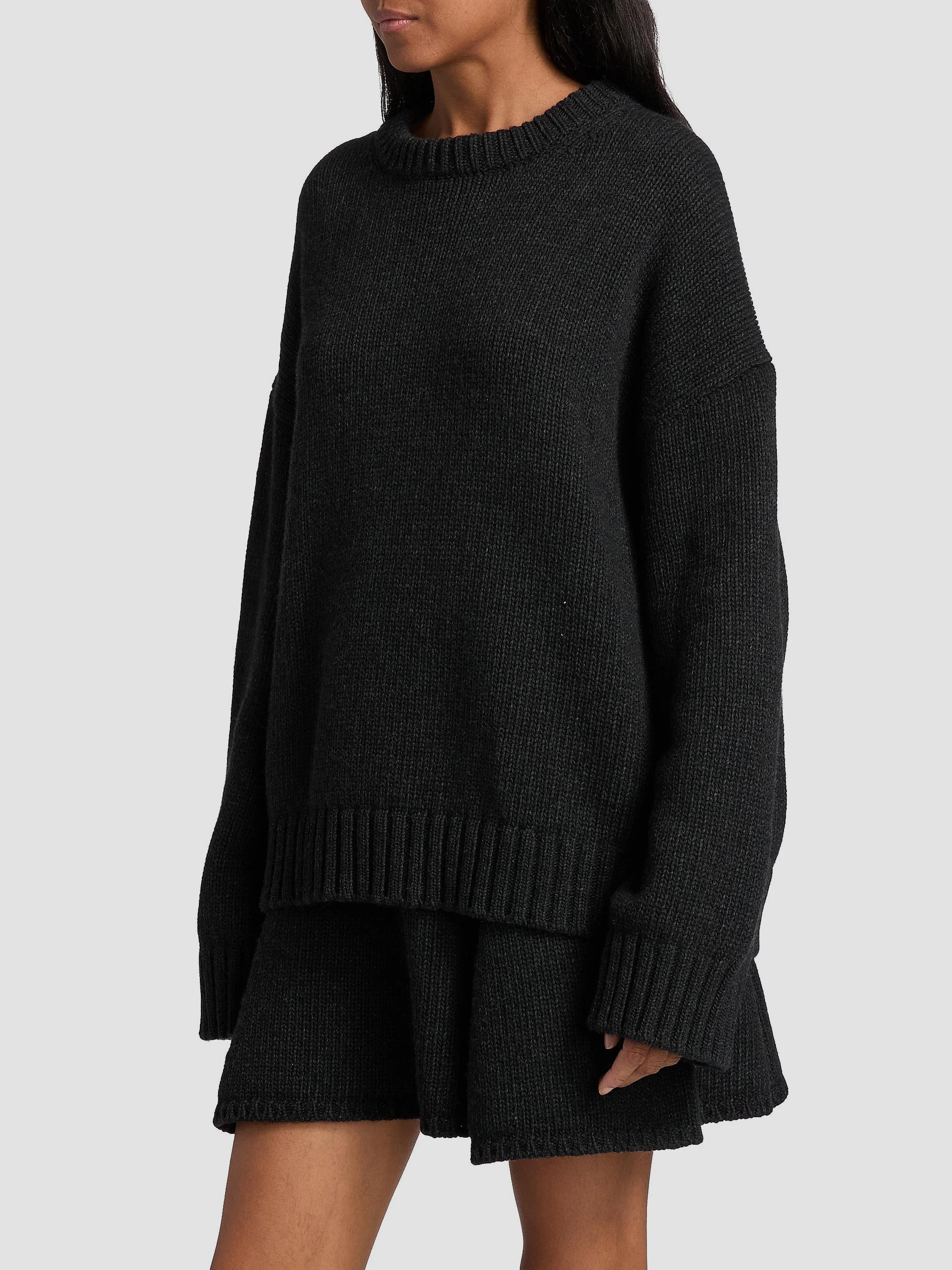 Ganni Chunky Wool-Blend Sweater | Saks Fifth Avenue