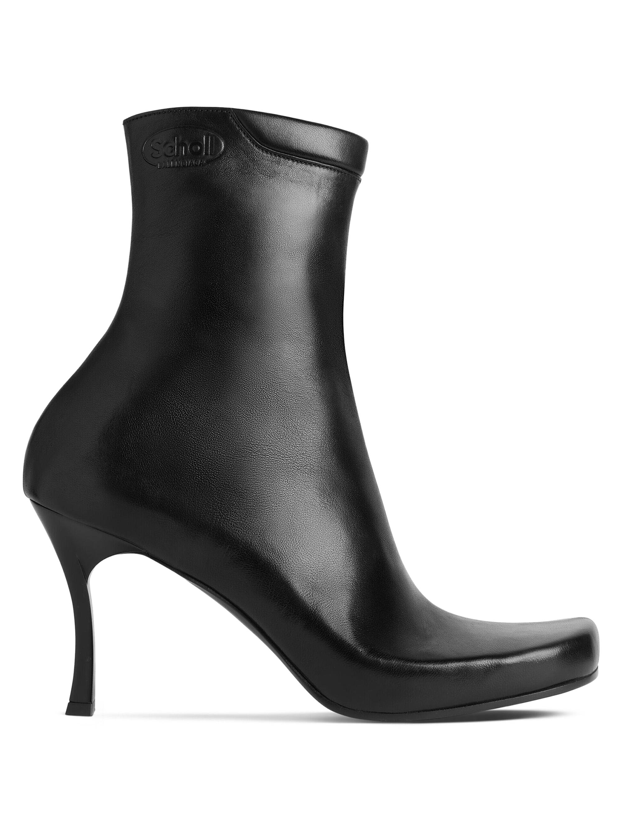 Balenciaga Women's Scholl Booties - Black