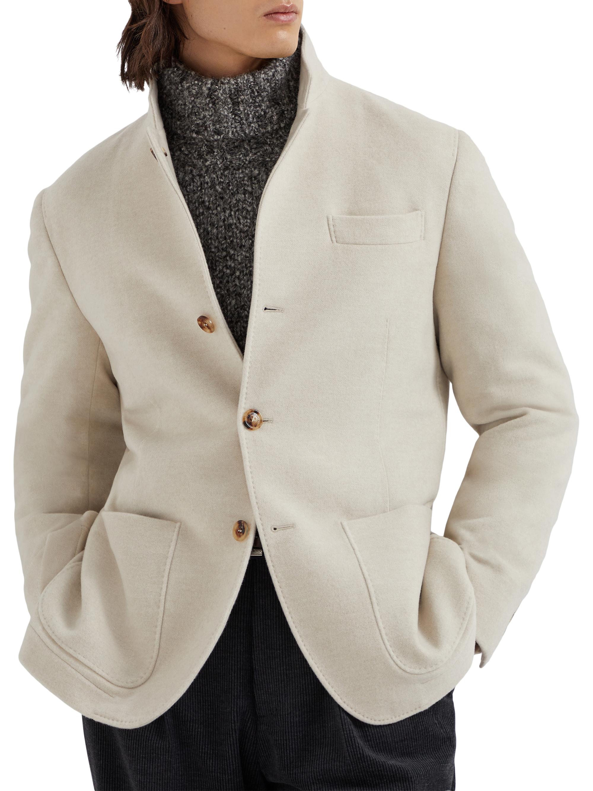 Brunello Cucinelli Lightweight Water Resistant Cashmere Outerwear