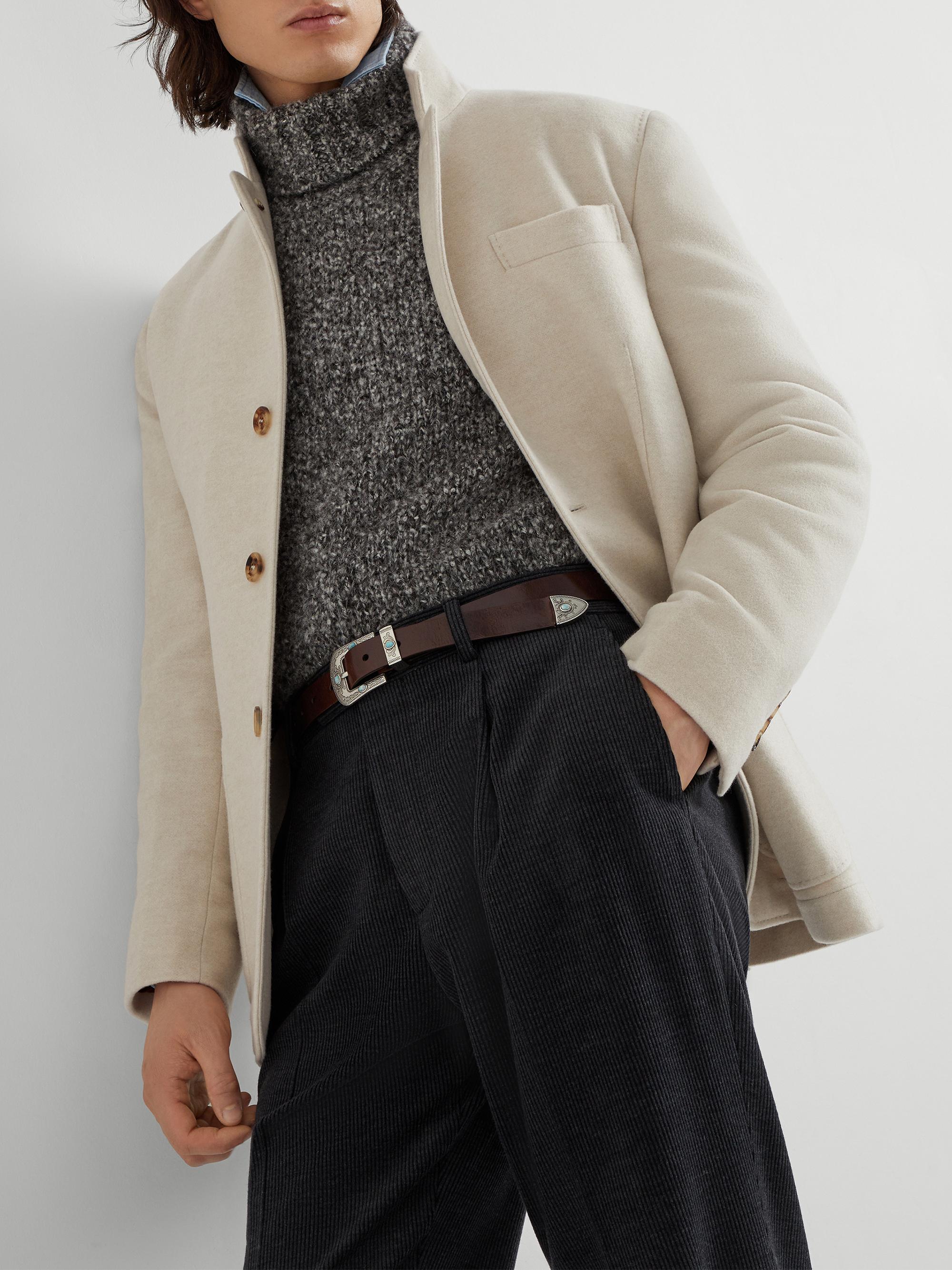BRUNELLO CUCINELLI カシミヤ ジャケット風アウターウェア BRUNELLO CUCINELLI カシミヤ ジャケット風アウターウェア