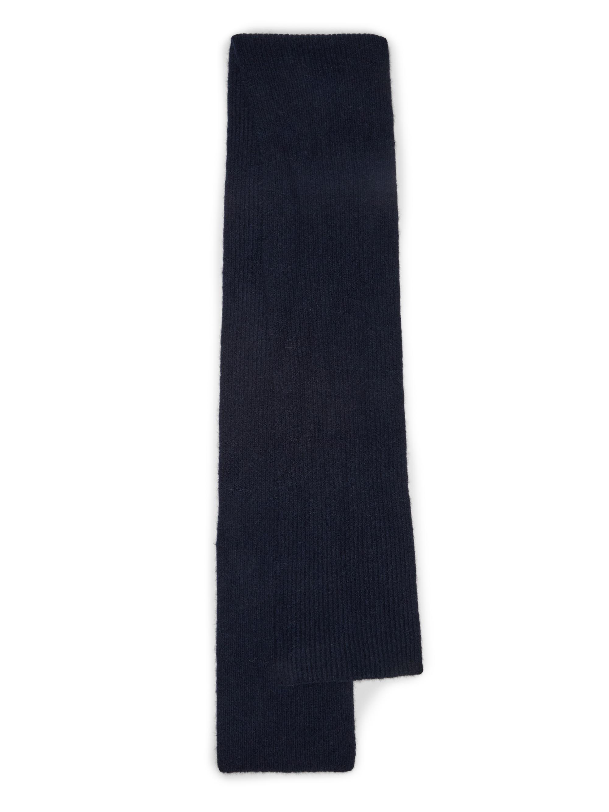 Dries Van Noten Men's Moyson Alpaca-Wool Scarf - Navy