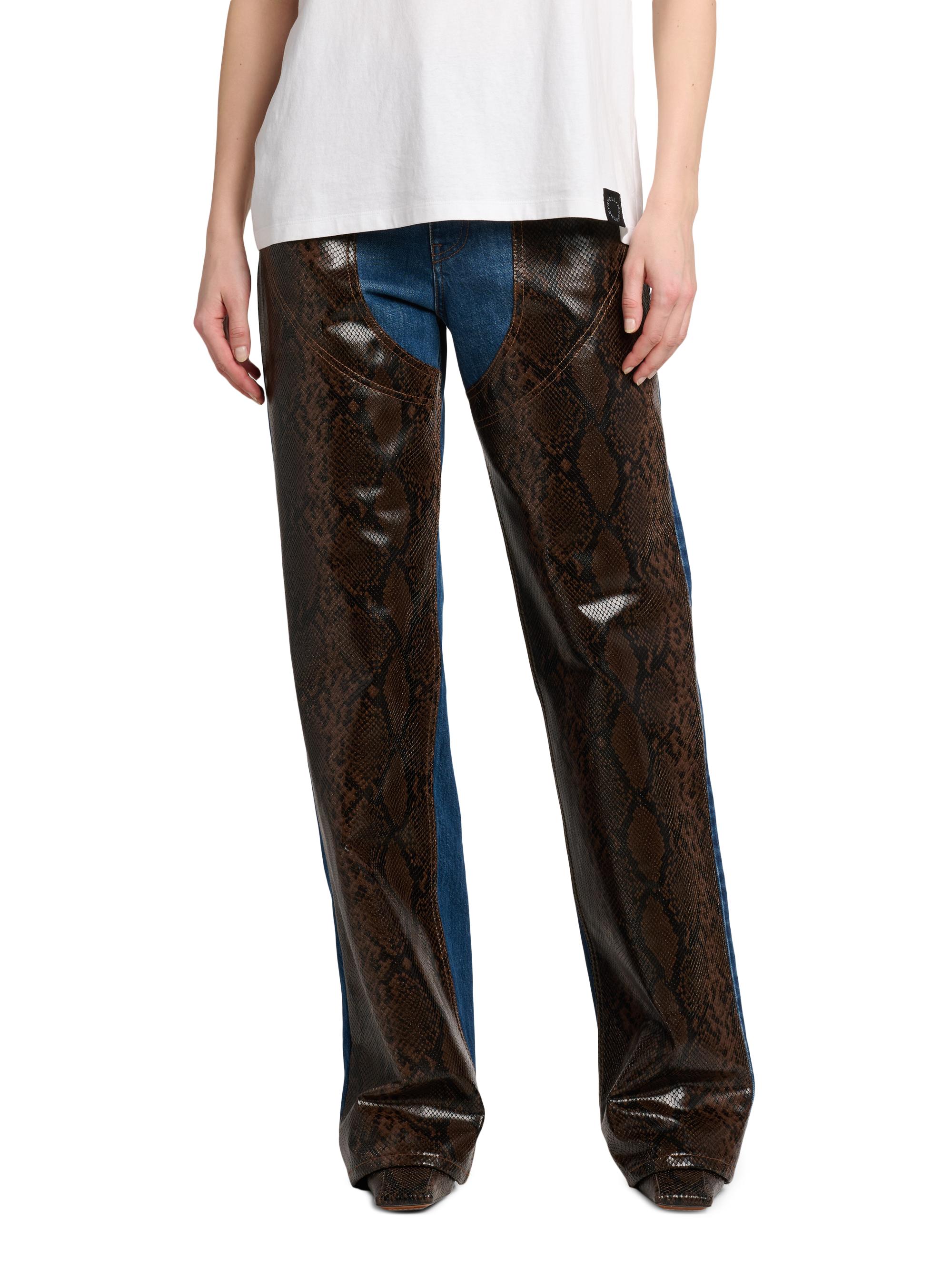 Stella McCartney Snake-Inspired Chap Jeans | Saks Fifth Avenue