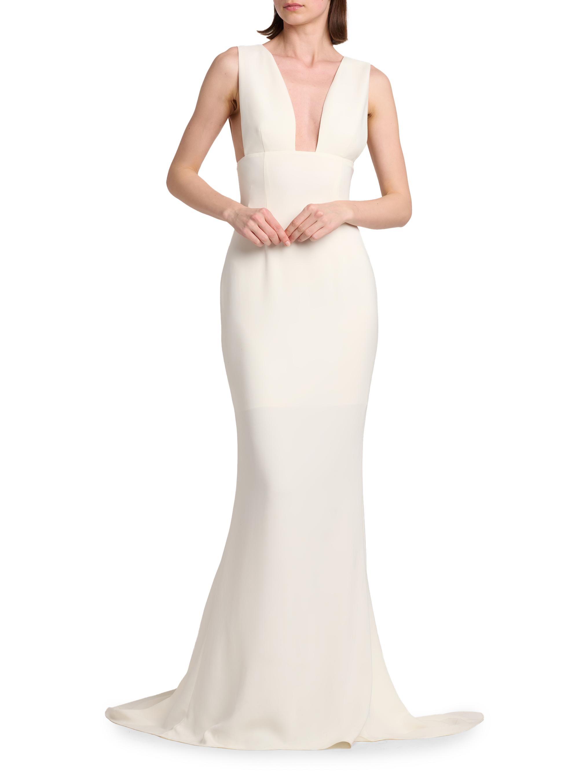 Stella McCartney Sculpted Column Gown | Saks Fifth Avenue