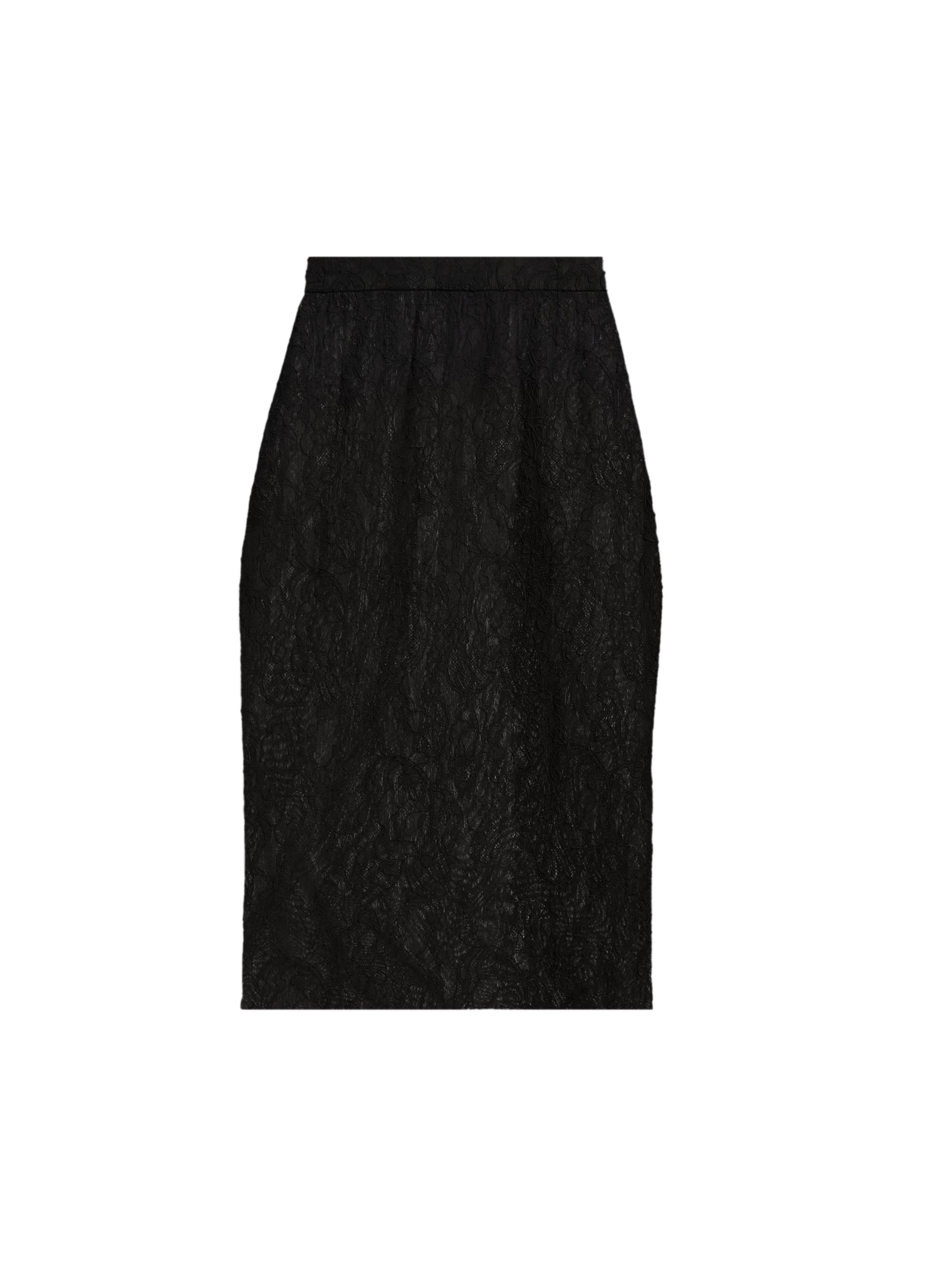 Stella McCartney Women's Stretch Lace Skirt - Black