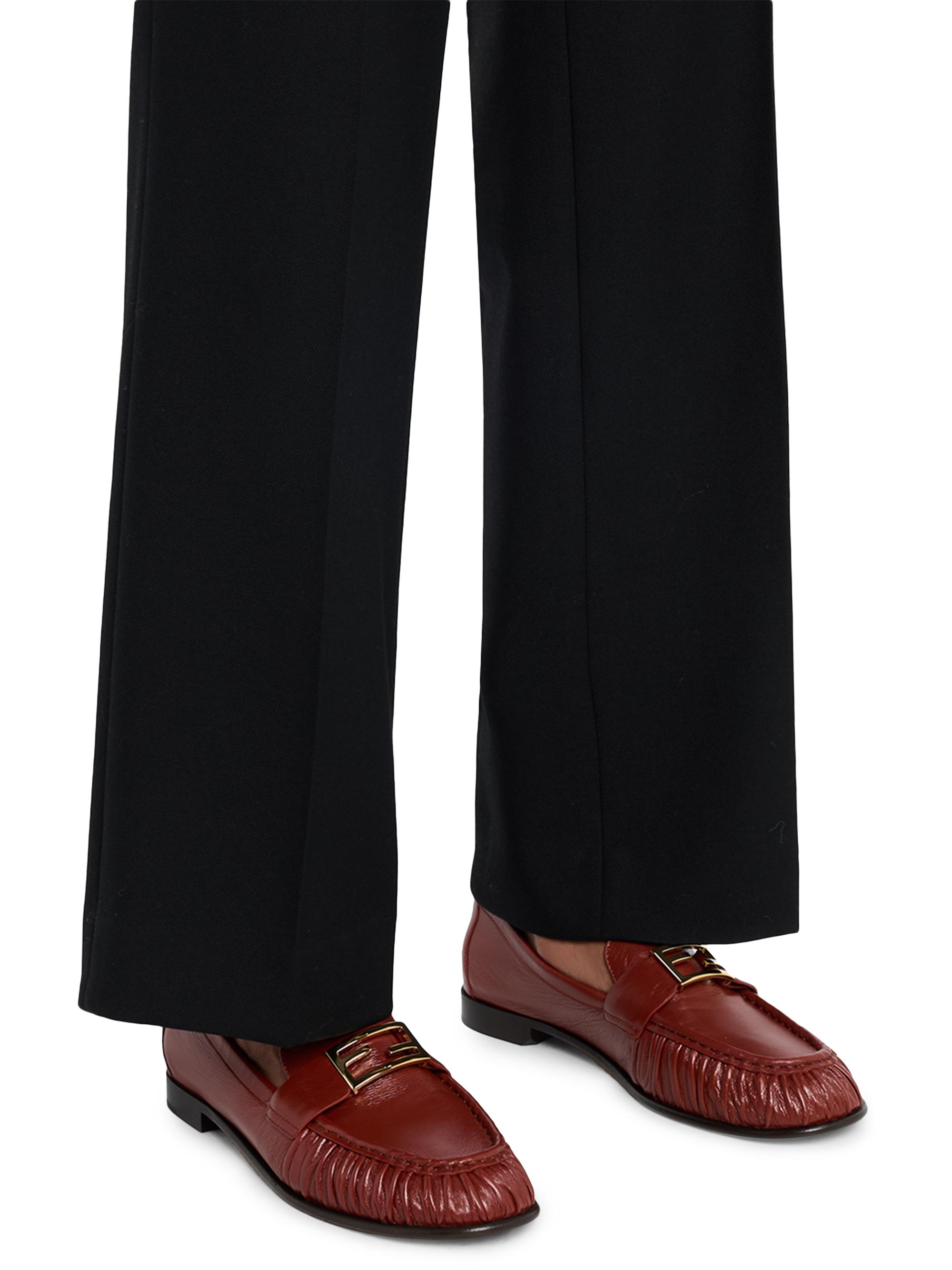 Fendi Baguette Leather Penny Loafers | Saks Fifth Avenue display picture 2
