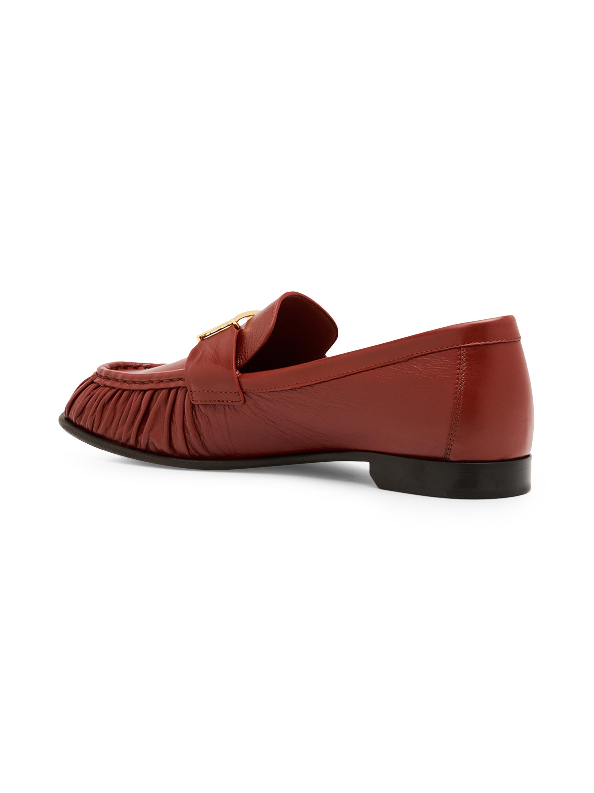 Fendi Baguette Leather Penny Loafers | Saks Fifth Avenue display picture 1