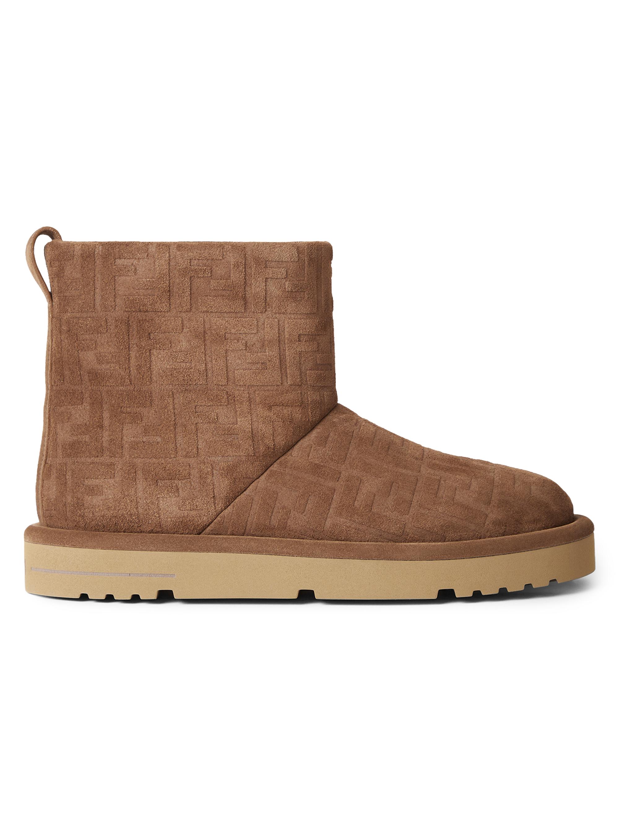 Fendi Afterski Suede & Shearling Boots | Saks Fifth Avenue