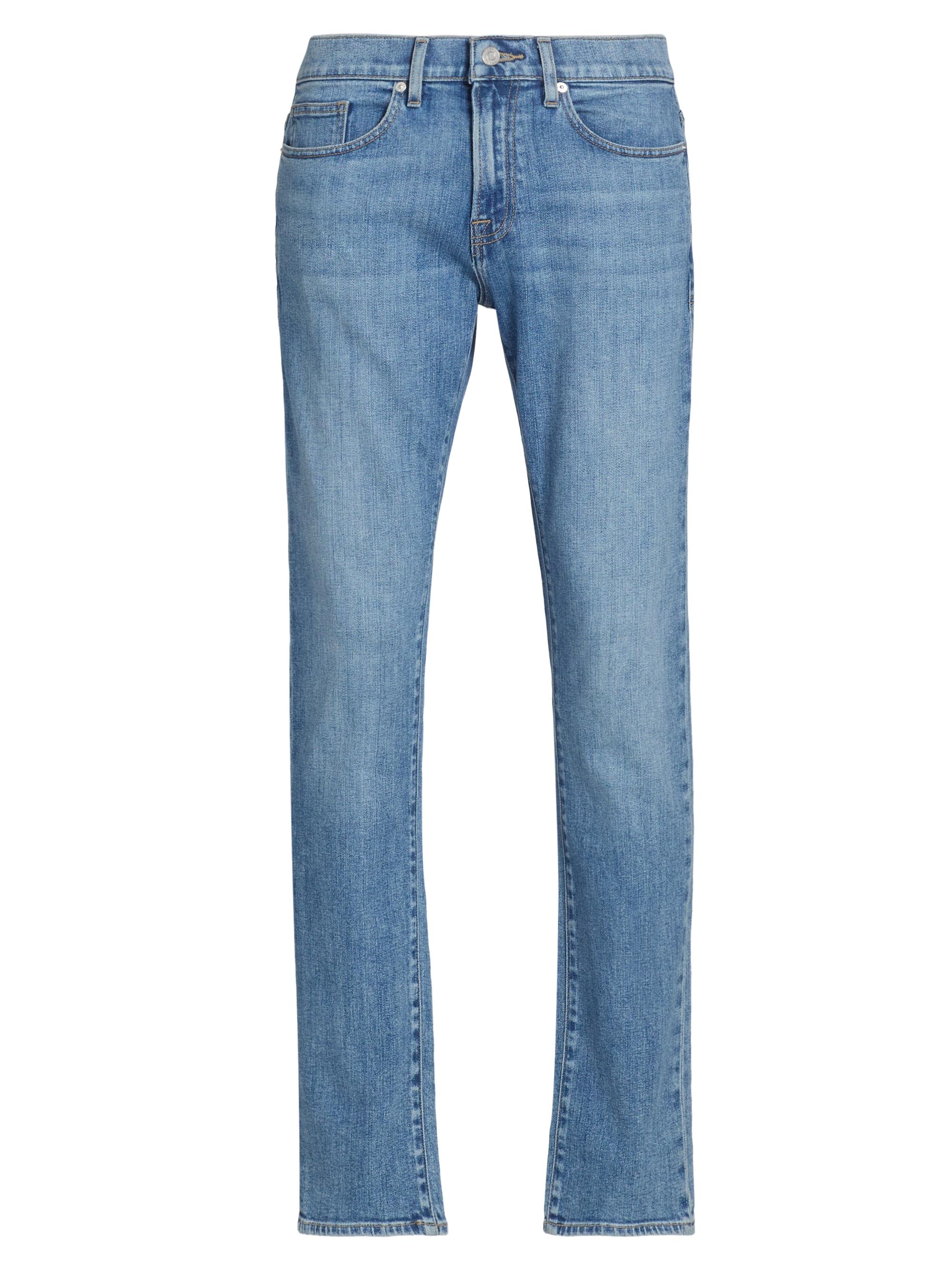 FRAME Men's L'Homme Cotton-Blend Slim-Fit Jeans - Titan