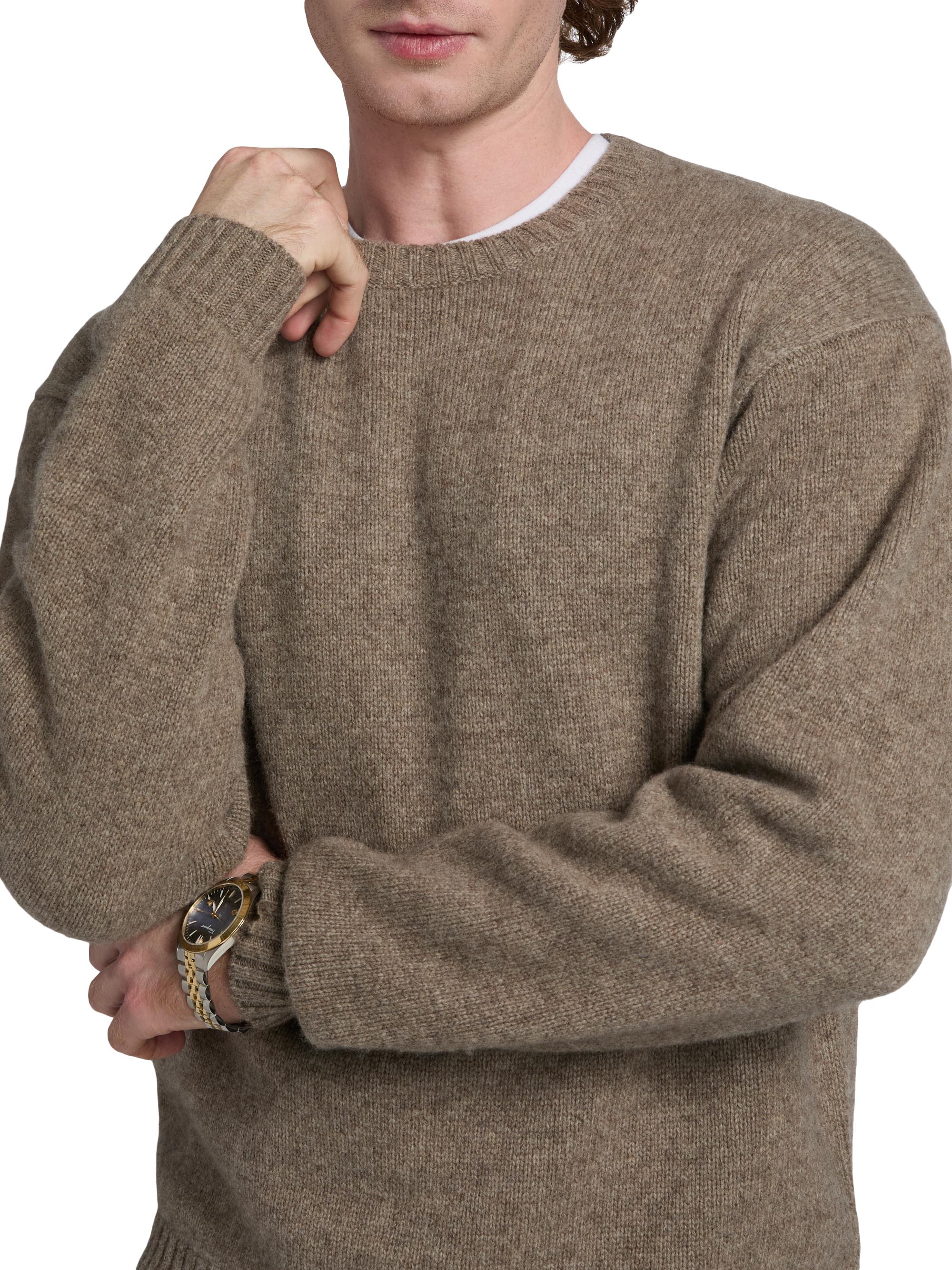 FRAME Yak-Wool Crewneck Sweater | Saks Fifth Avenue