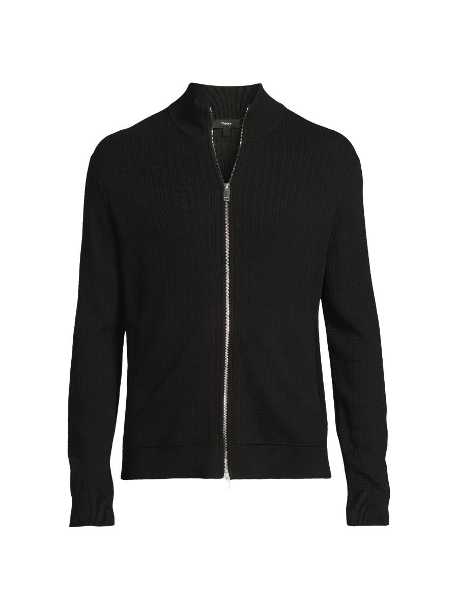 Theory Walton Full-Zip Sweater | Saks Fifth Avenue