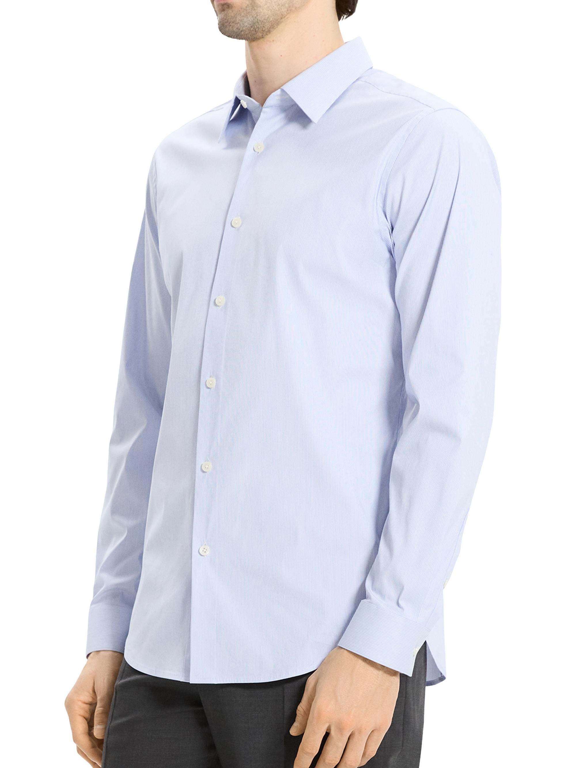 Slim Fit Black T Shirt IPHENIX Men's Spring Dress White Dress Shirt Long  Sleeve 100% Pure