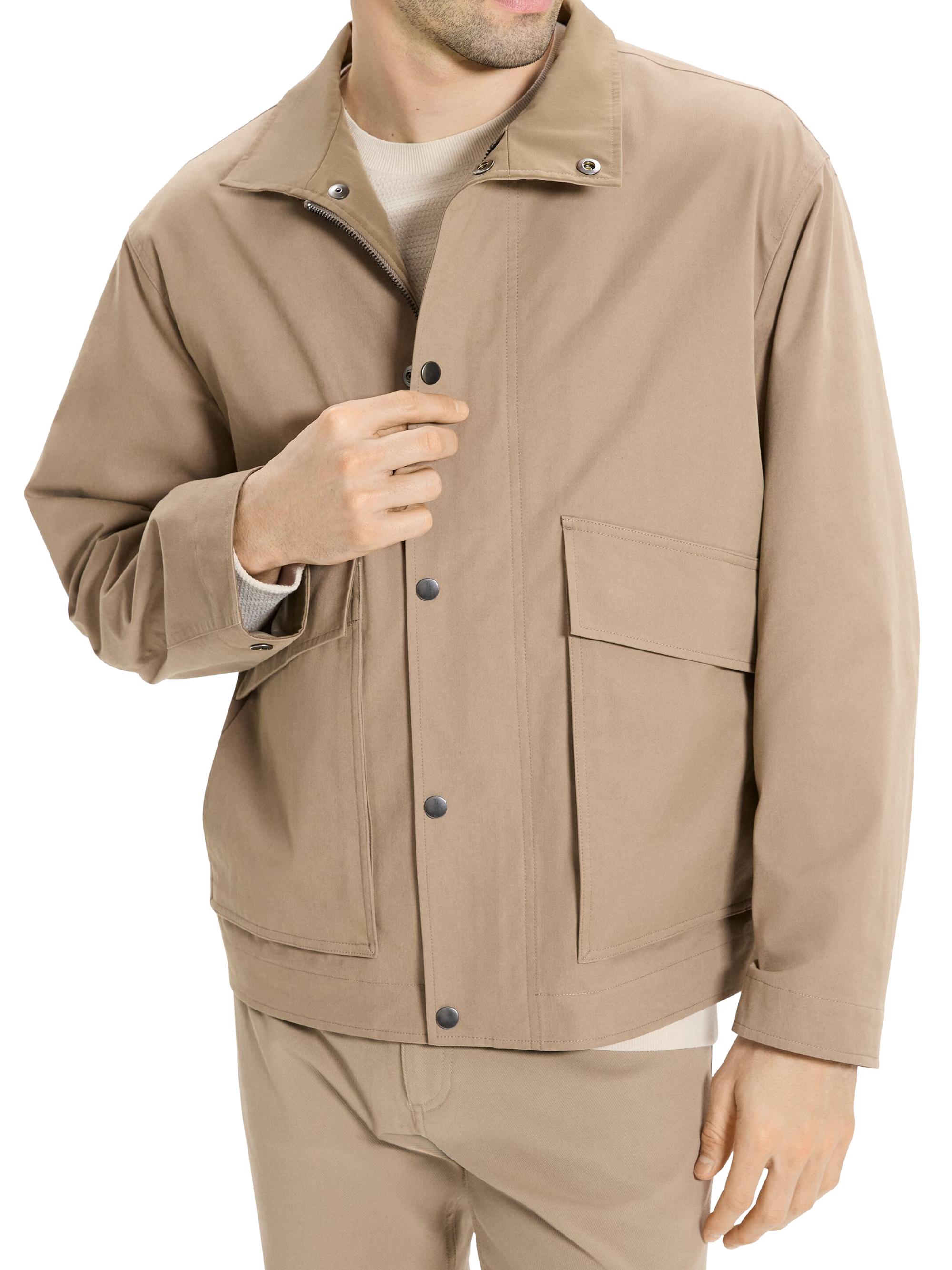 Theory Cotton-Blend Utility Jacket | Saks Fifth Avenue