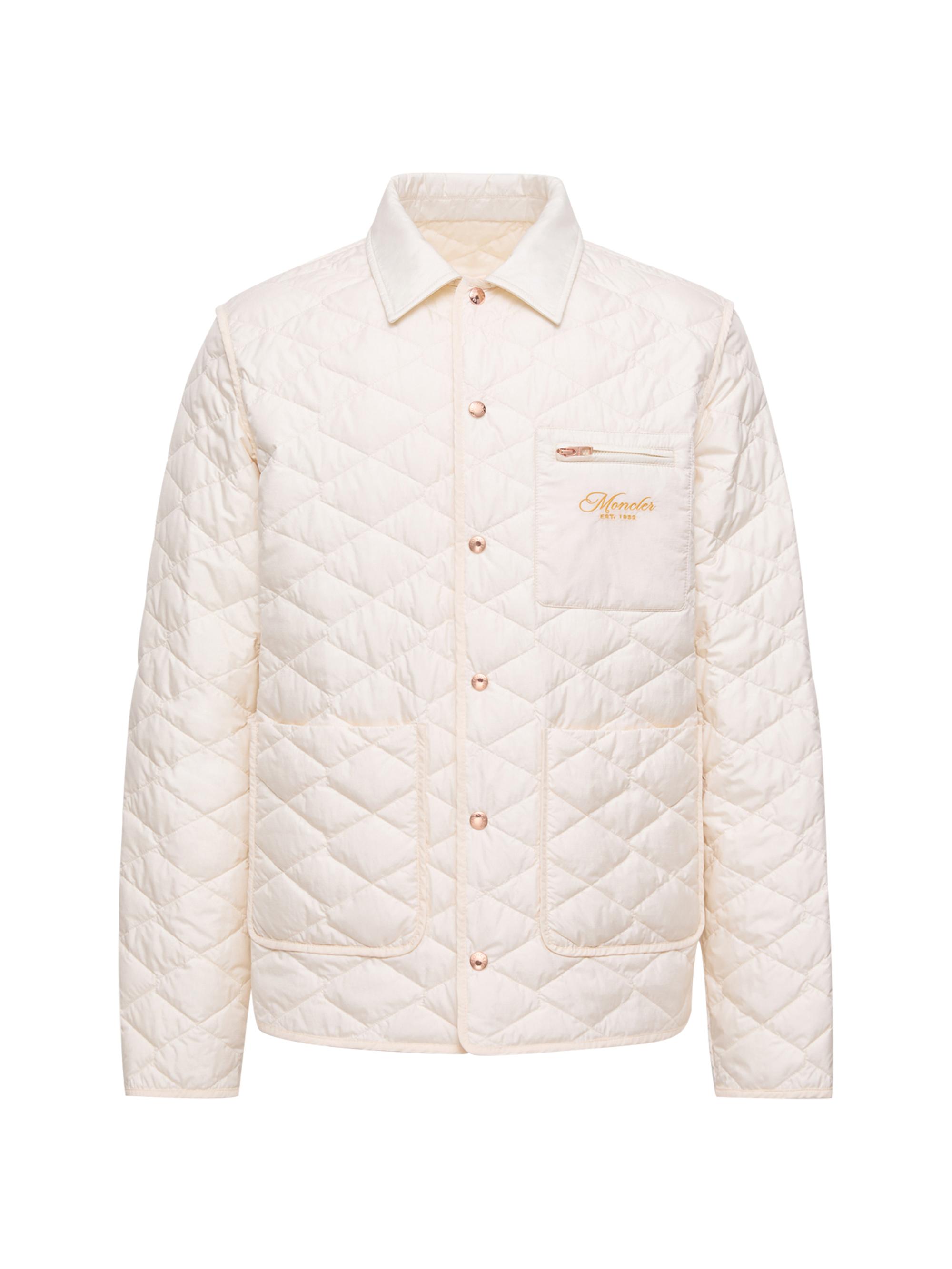 Moncler Men's Kastos Puffer Shacket - White